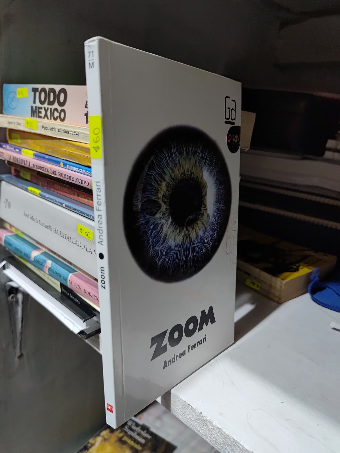 ZOOM POR ANDREA FERRARI USADO NOVELAS JUAREZ