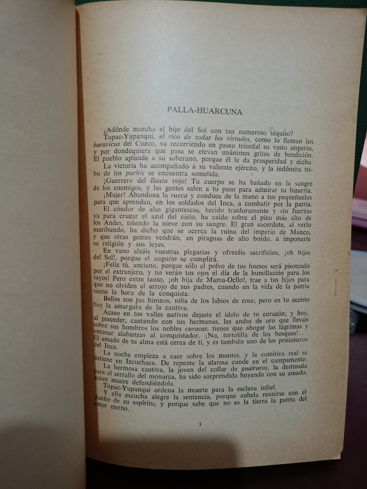 TRADICIONES PERUANAS POR RICARDO PALMA USADO NOVELA LITERARIO 305