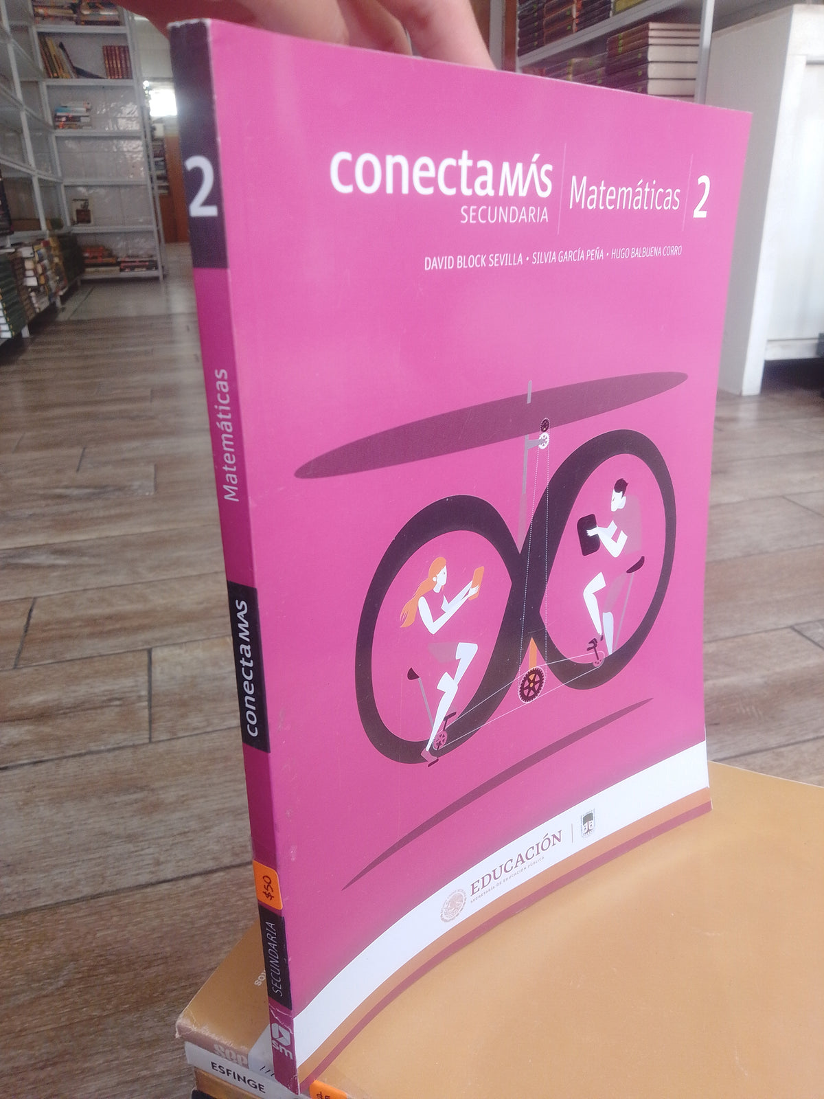 MATEMATICAS 2 CONECTA MAS POR DAVID BLOCK USADO MATEMATICAS JUAREZ 515