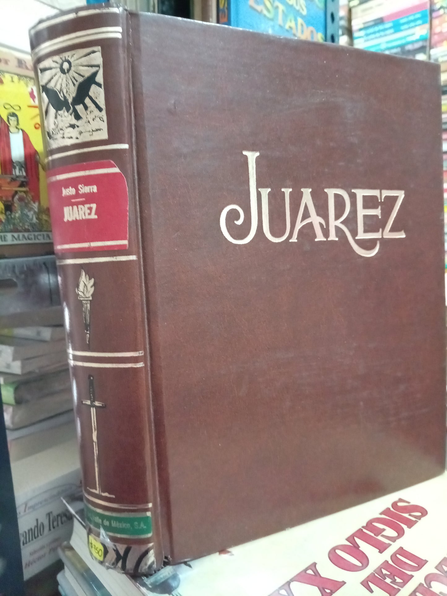 JUAREZ POR JUSTO SIERRA USADO HISTORIA LITERARIO 305