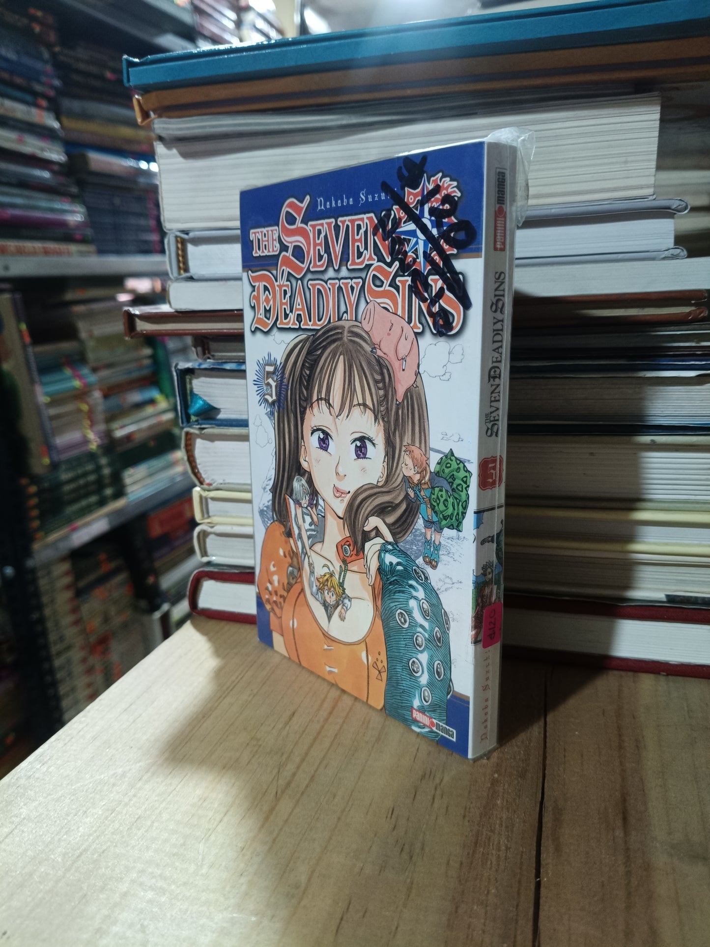 THE SEVEN DEADLY SINS 5 POR NAKABA SUZUKI USADO NOVELA ALDAMA