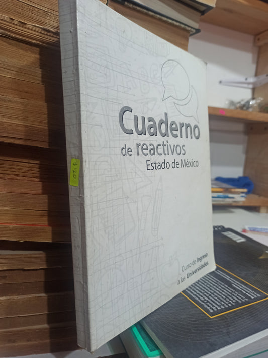 CUADERNO DE REACTIVOS ESTADO MEXICO USADO EDUCACIÓN JUÁREZ