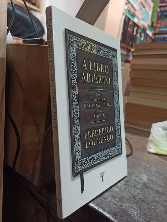 A LIBRO ABIERTO POR FREDERICO LOURENCO USADO NOVELAS ALDAMA