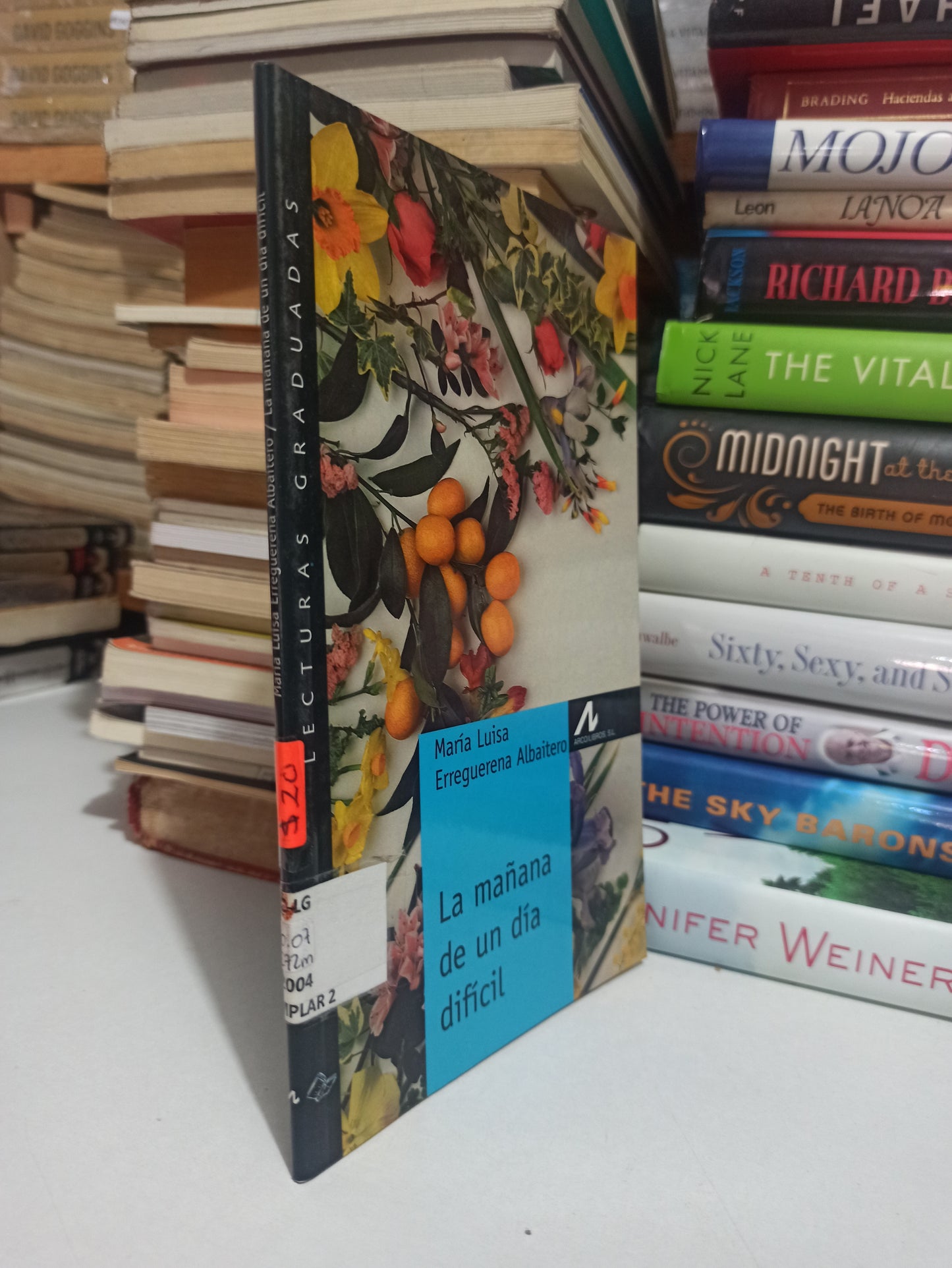 LA MAÑANA DE UN DIA DIFÍCIL POR MARÍA LUISA ERREGUERENA ALBAITERO USADO NOVELAS JUÁREZ