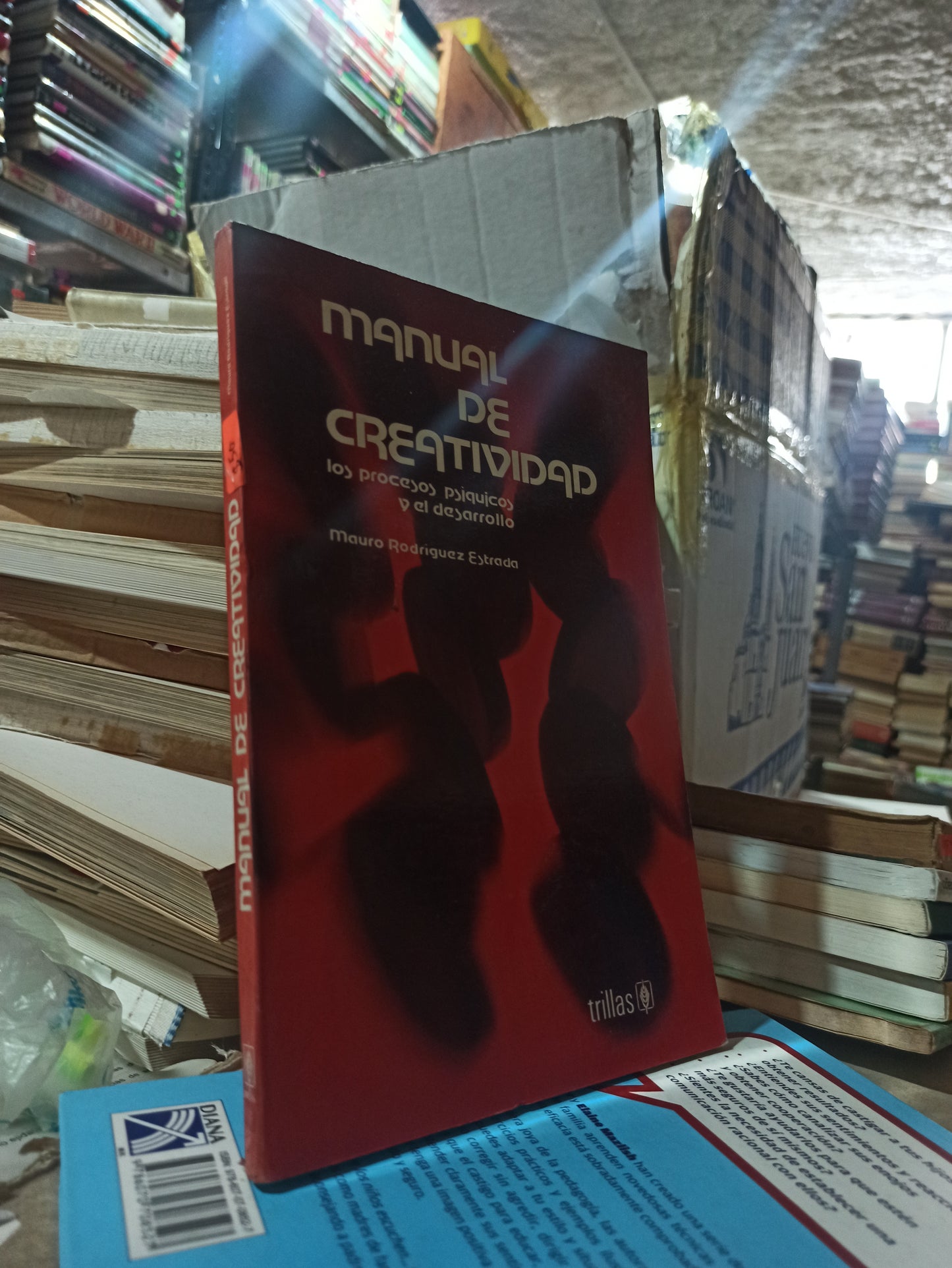 MANUAL DE CREATIVIDAD POR MAURO RODRÍGUEZ ESTRADA USADO PSICOLOGÍA ALDAMA