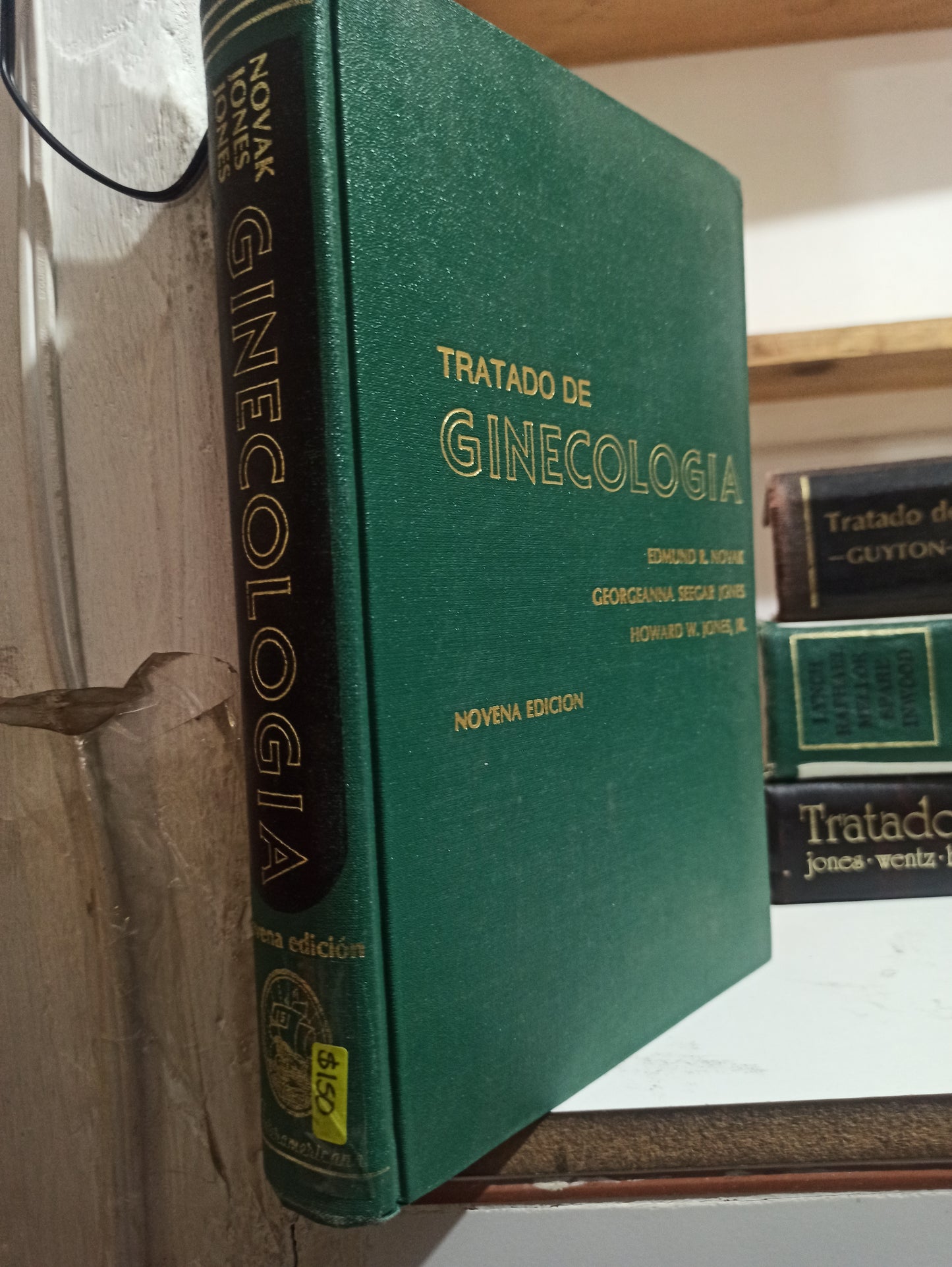 TRATADO DE GINECOLOGIA POR EDMUND R. NOVAK USADO SALUD JUÁREZ