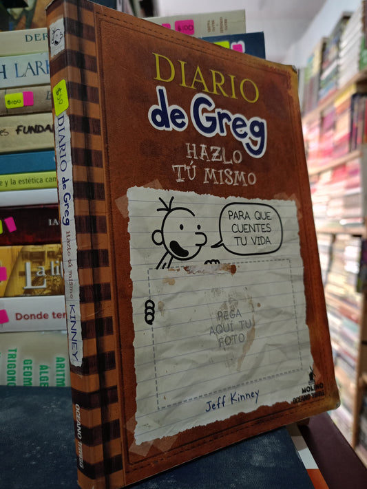 DIARIO DE GREG HAZLO TU MISMO POR JEFF KINNEY USADO INFANTIL LITERARIO 305