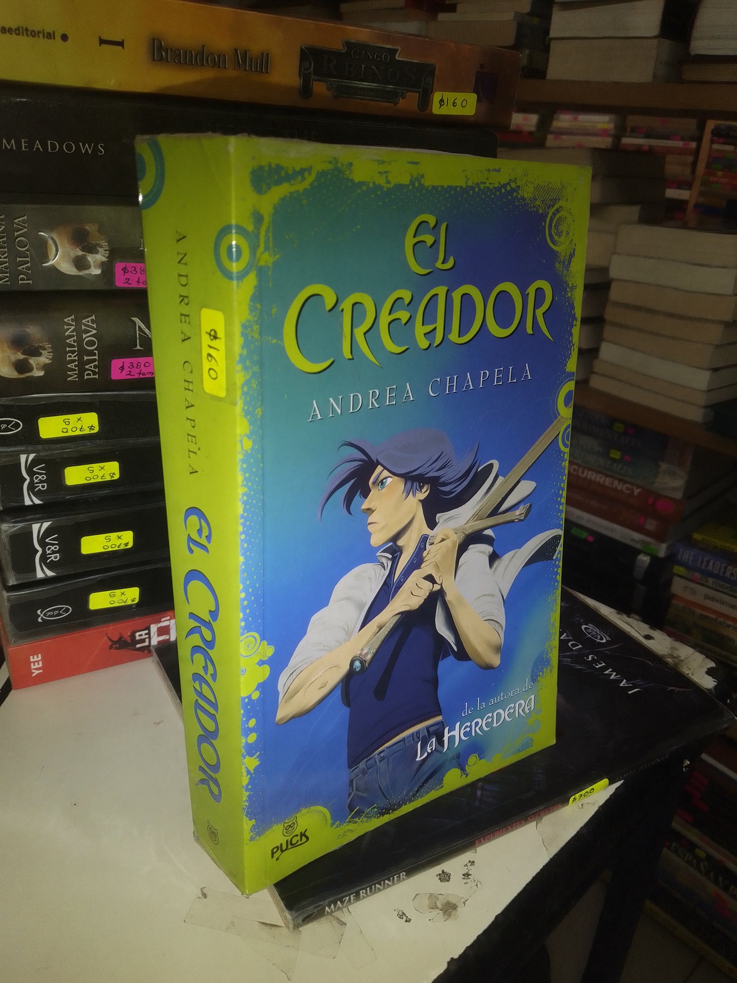 EL CREADOR POR ANDREA CHAPELA USADO NOVELA LITERARIO 207