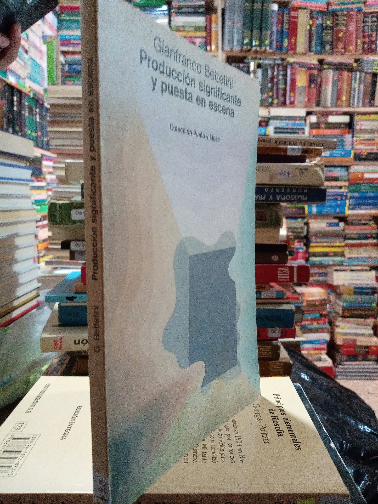 PRODUCCIÓN SIGNIFICANTE Y PUESTA EN ESCENA POR GIANFRANCO BETTETINI USADO SOCIOLOGIA ALDAMA
