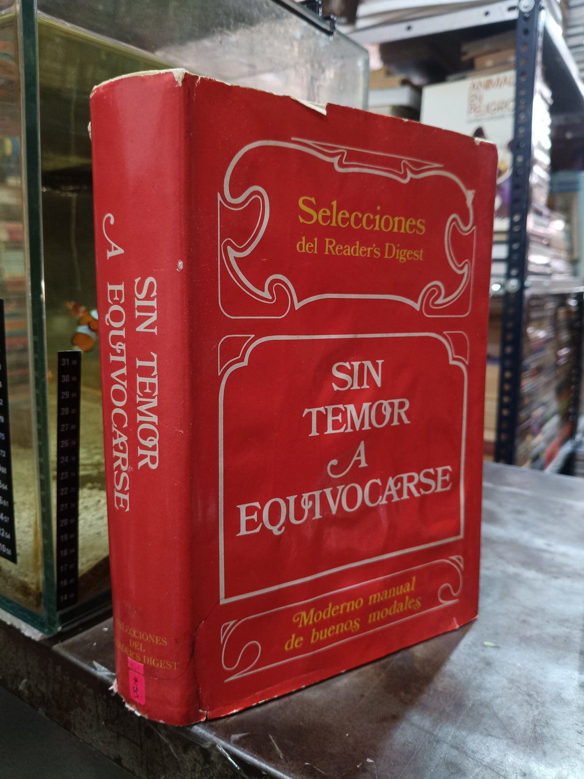 SIN TEMOR A EQUIVOCARSE POR READERS DIGEST USADO SUPERACIÓN PERSONAL ALDAMA