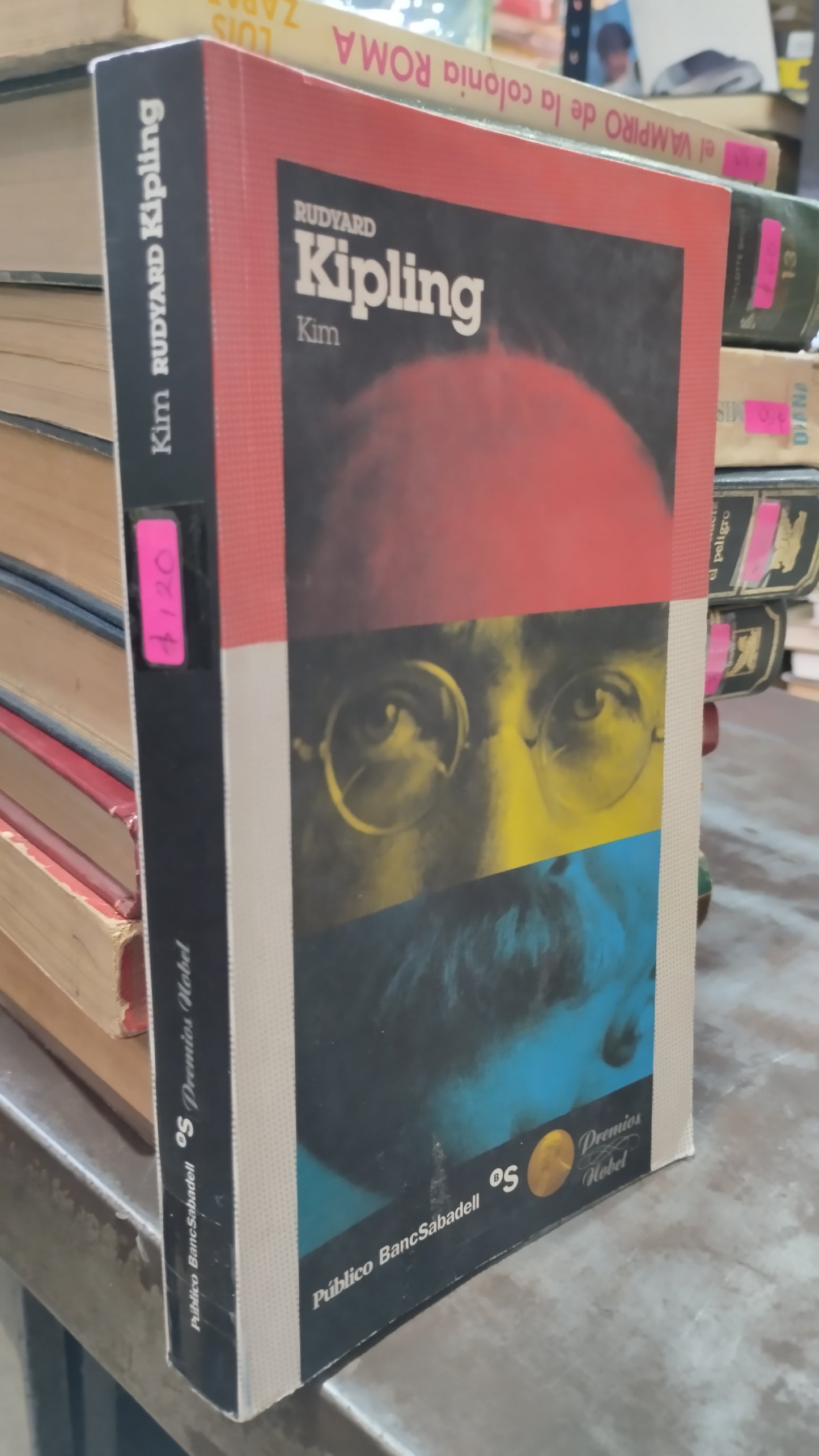KIM POR RUDYARD KIPLING LIBRO USADO NOVELAS ALDAMA