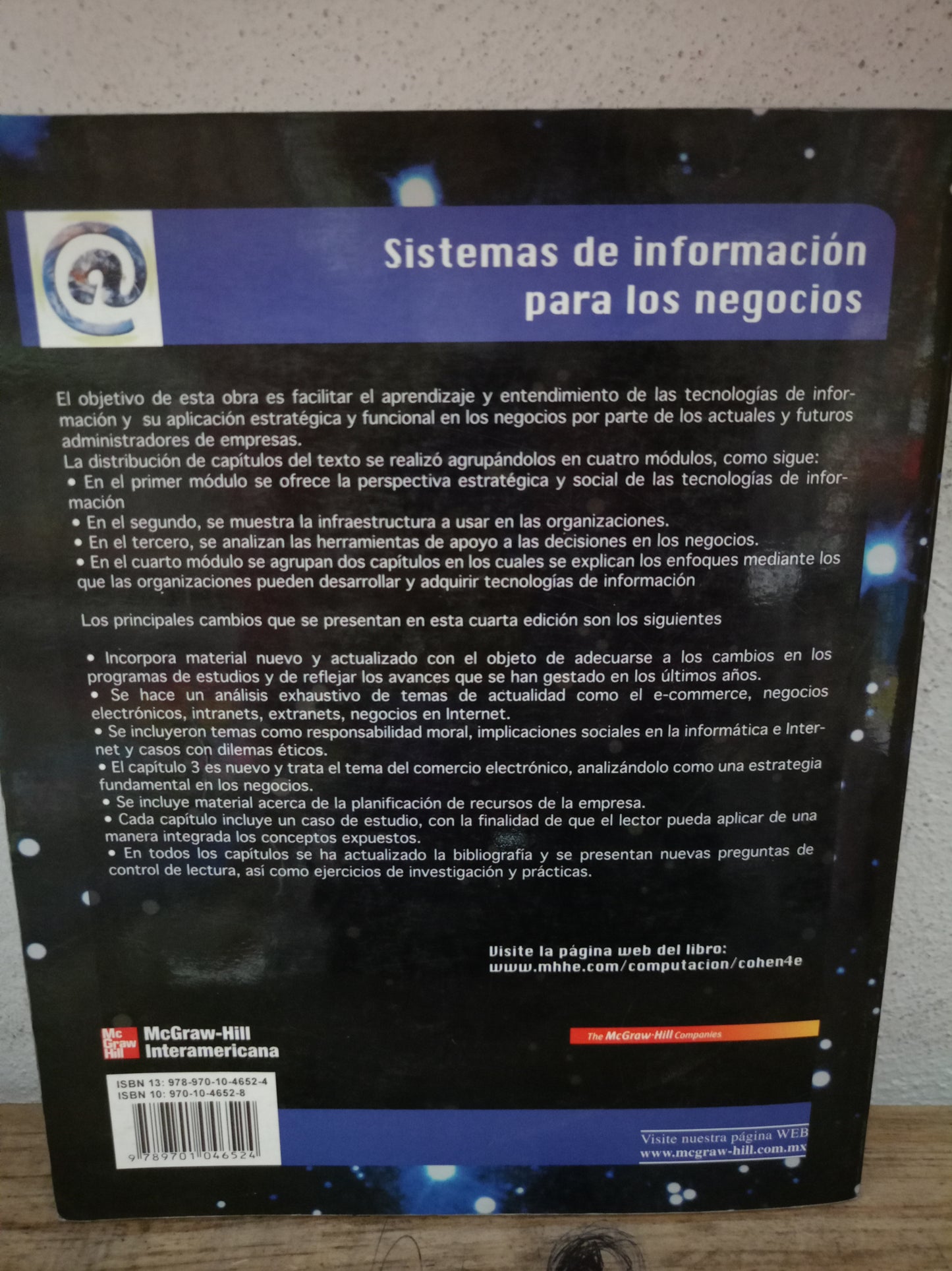 SISTEMAS DE INFORMACIÓN PARA LOS NEGOCIOS POR DANIEL COHEN KAREN Y ENRIQUE ASÍN LARED UADO ADMINISTRACIÓN LITERARIO 305