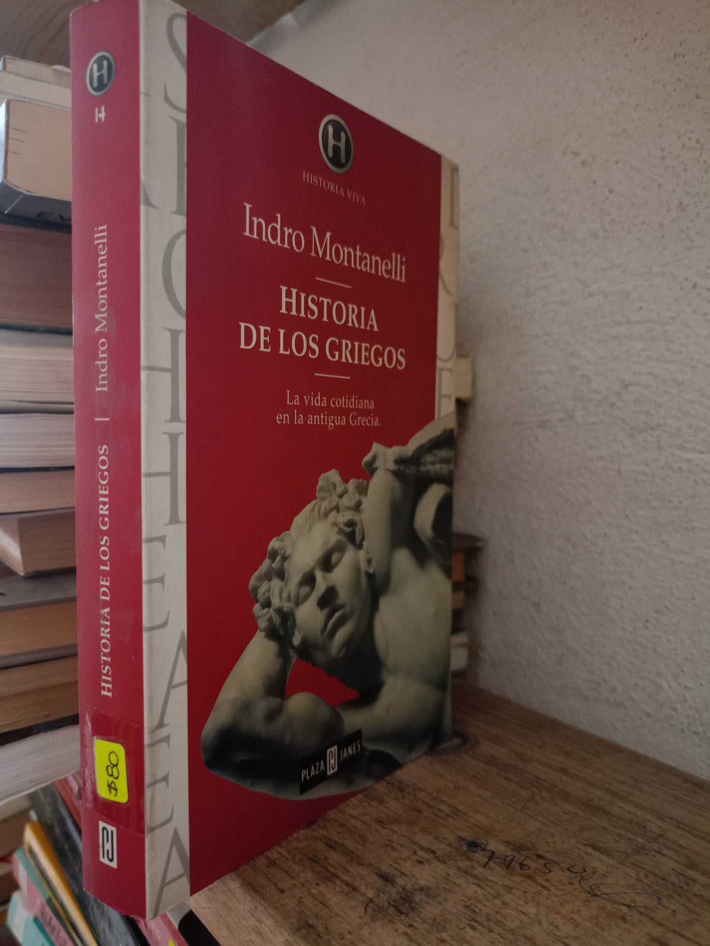 HISTORIA DE LOS GRIEGOS POR INDRO MONTANELLI USADO HISTORIA LITERARIO 305