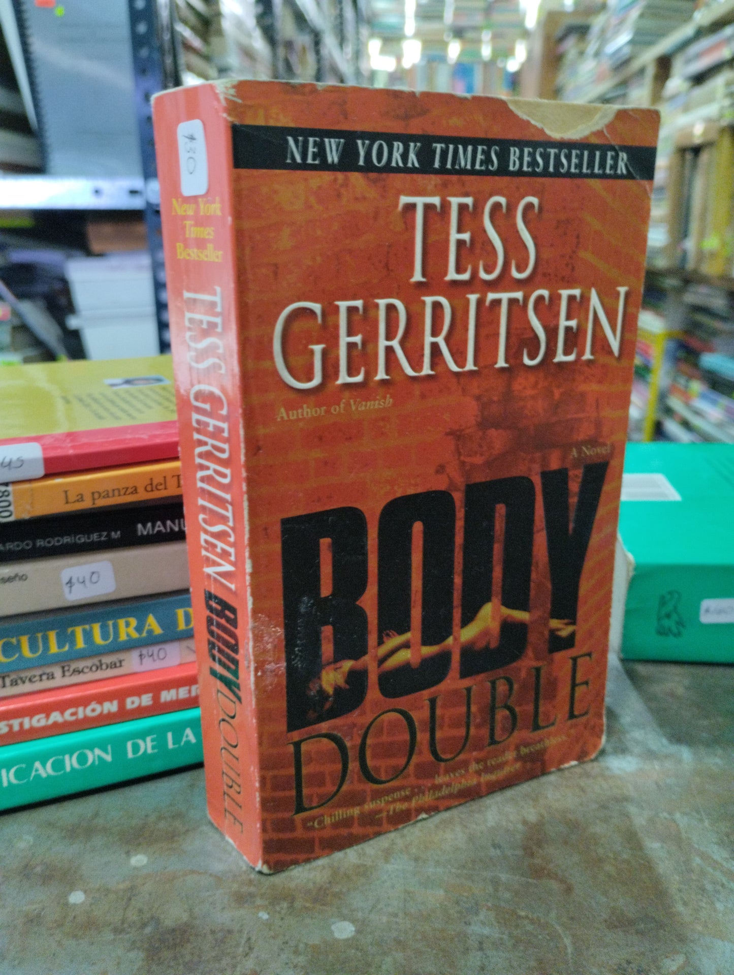 BODY DOUBLE POR TESS GERRITSEN USADO IDIOMAS ALDAMA