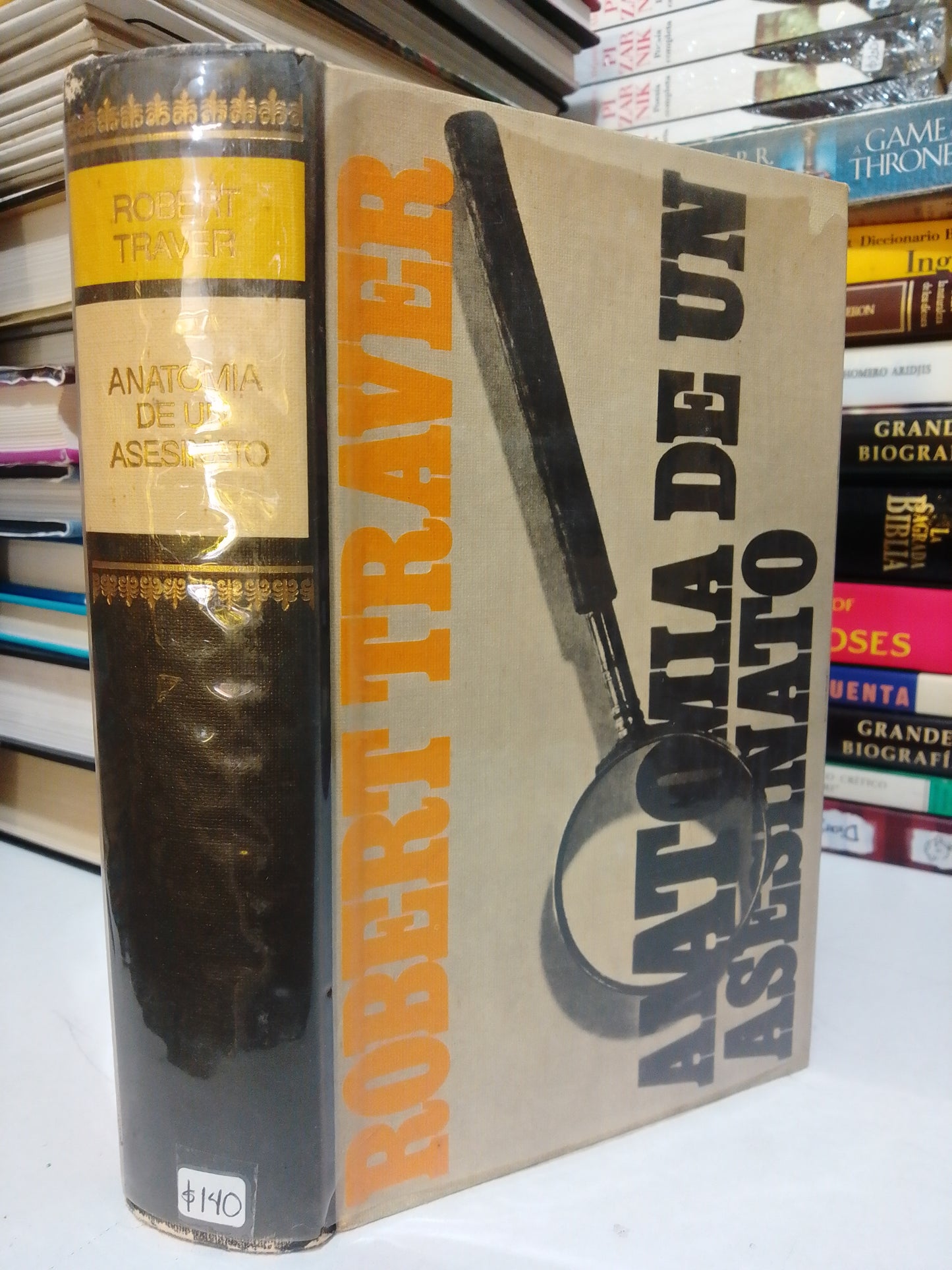 ANATOMÍA DE UN ASESINATO POR ROBERT TRAVER USADO NOVELA JUÁREZ