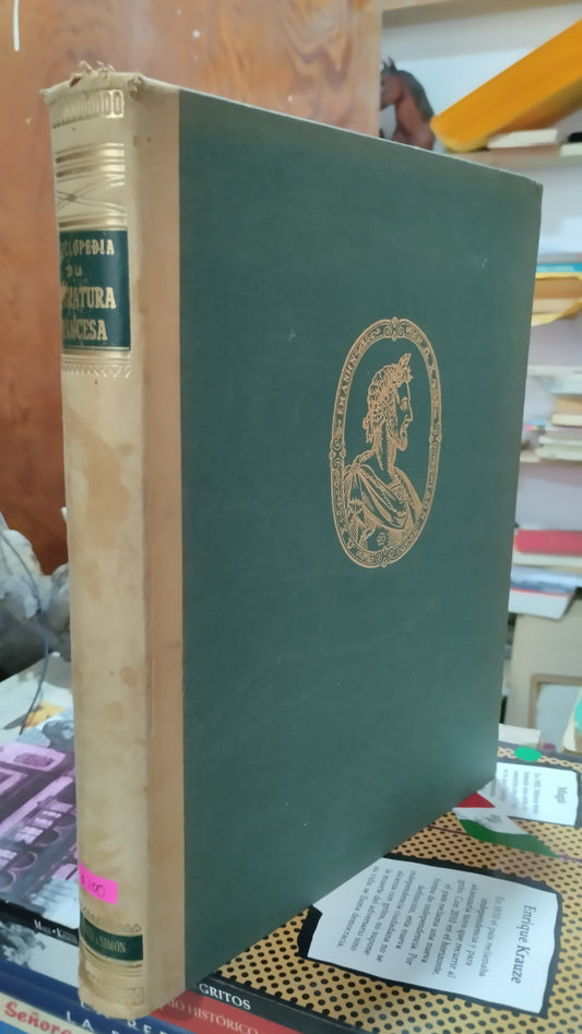 ENCICLOPEDIA DE LA LITERATURA FRANCESA POR JACQUES NATHAN LIBRO USADO HISTORIA ALDAMA