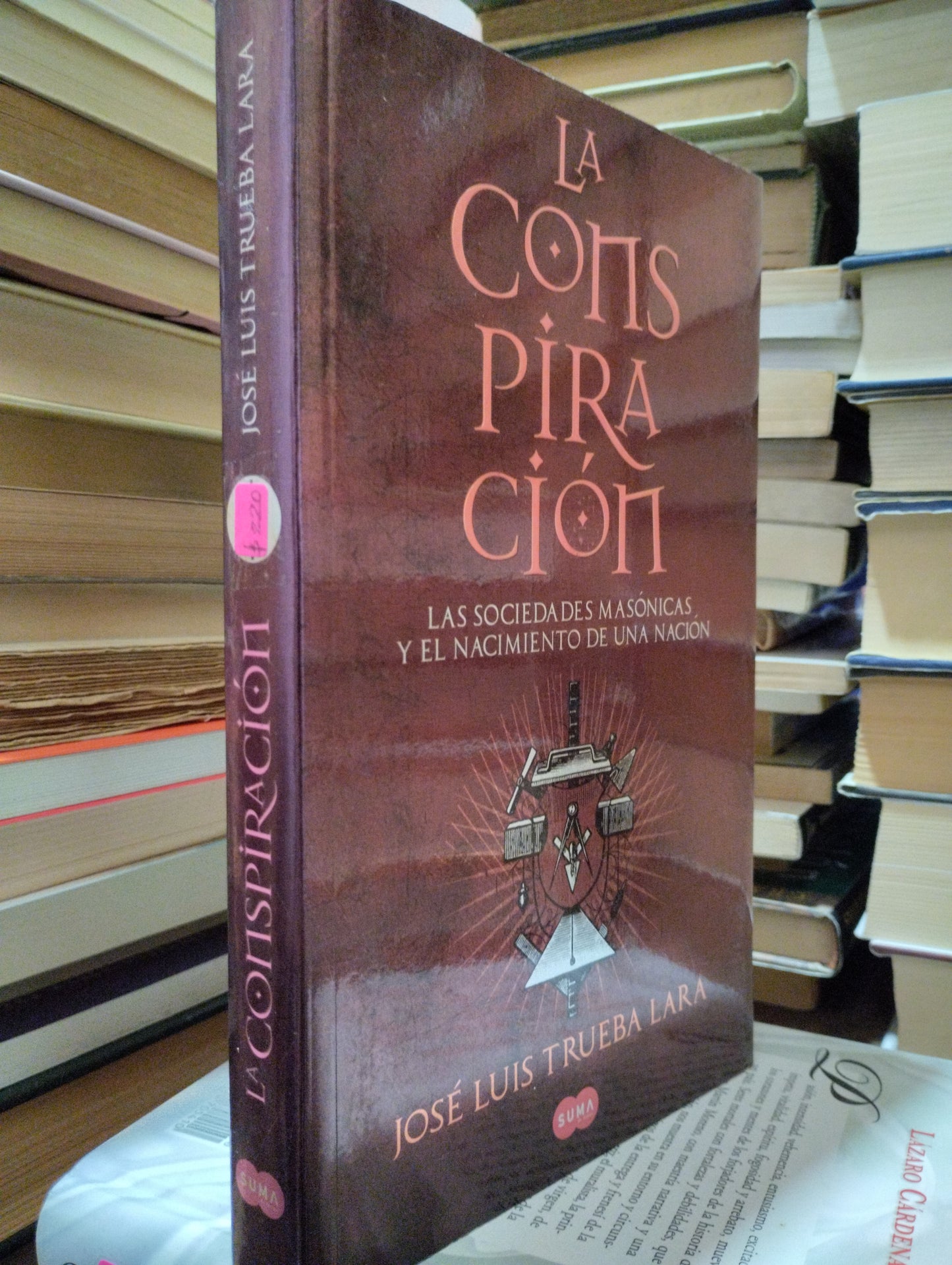 LA CONSPIRACIÓN POR JOSE LUIS TRUEBA LARA USADO NOVELAS ALDAMA