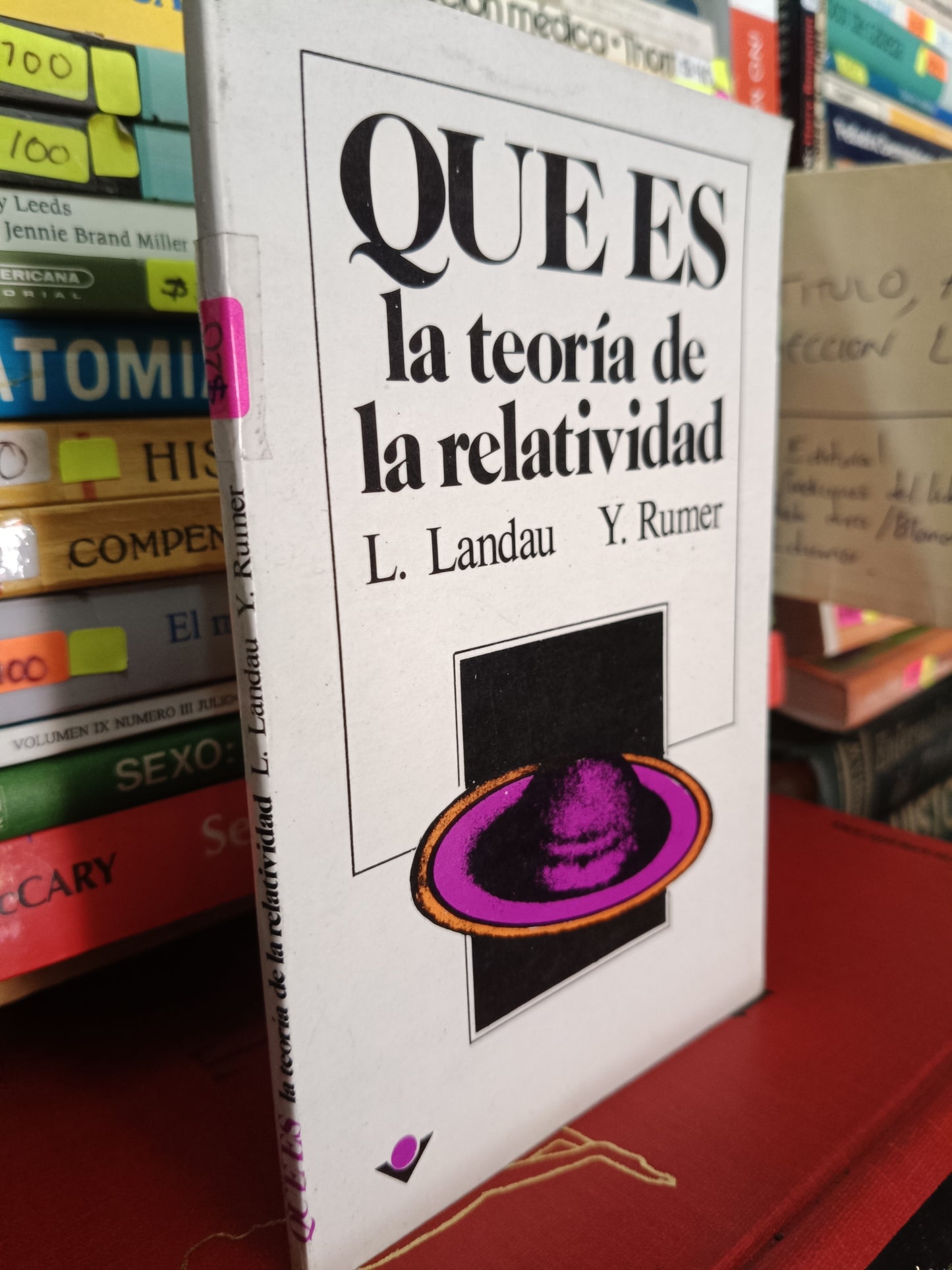QUE ES LA TEORIA DE LA RELATIVIDAD L LANDAU Y RUMER USADO CIENCIA LITERARIO 305