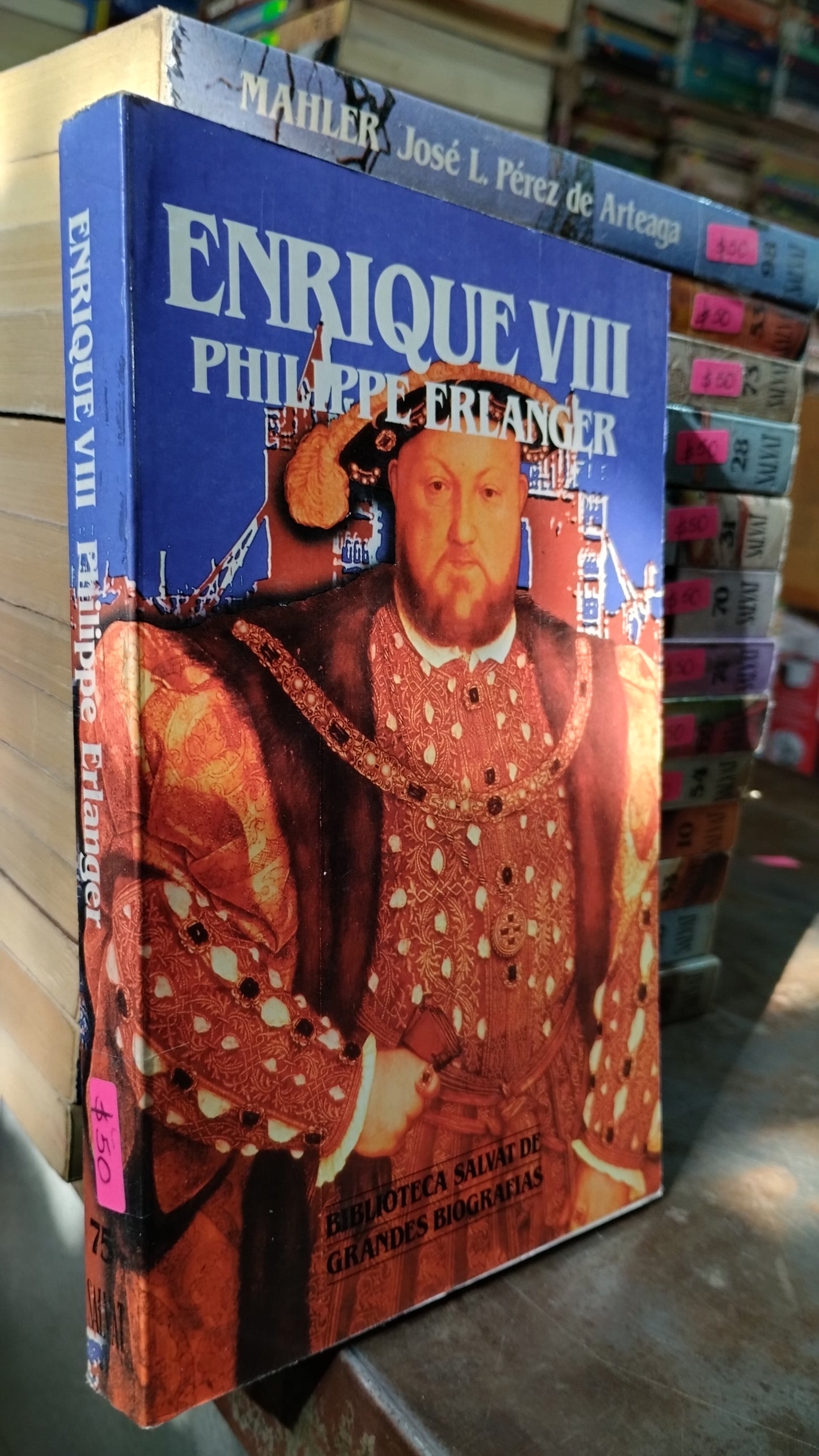 ENRIQUE VIII POR PHILIPPE ERLANGER LIBRO USADO HISTORIA ALDAMA