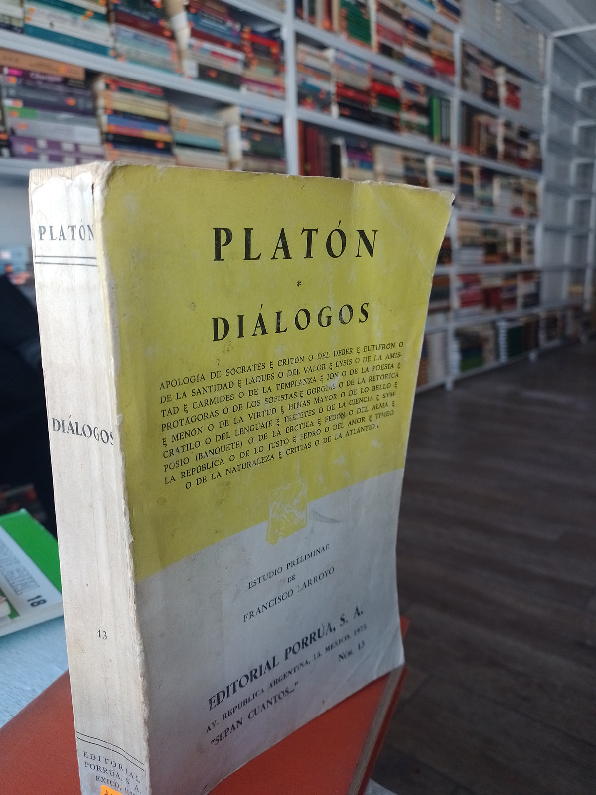 PLATON DIALOGOS POR FRANCISCO LARROYO USADO SOCIOLOGIA JUAREZ 515