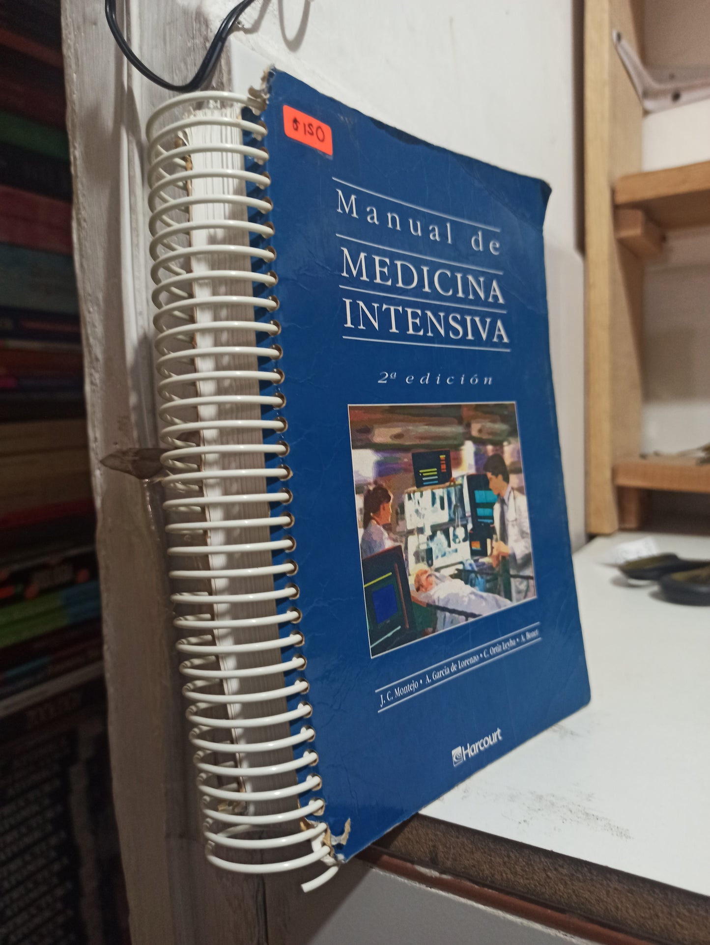 MANUAL DE MEDICINA INTENSIVA POR J. C. MONTEJO USADO SALUD JUÁREZ