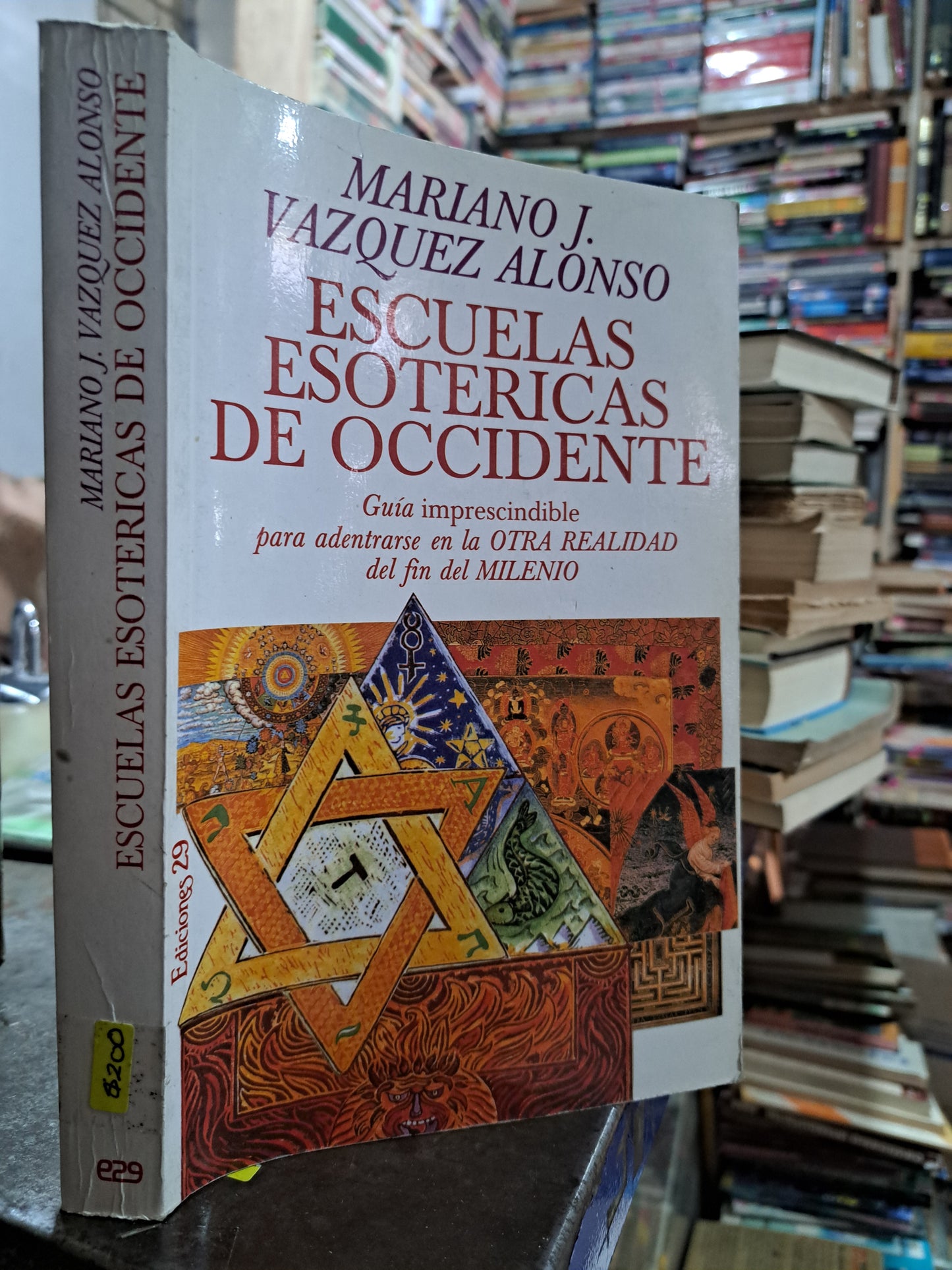 ESCUELAS ESOTERICAS DE OCCIDENTE MARIANO J VÁZQUEZ ALONSO USADO ANTIGUO ALDAMA