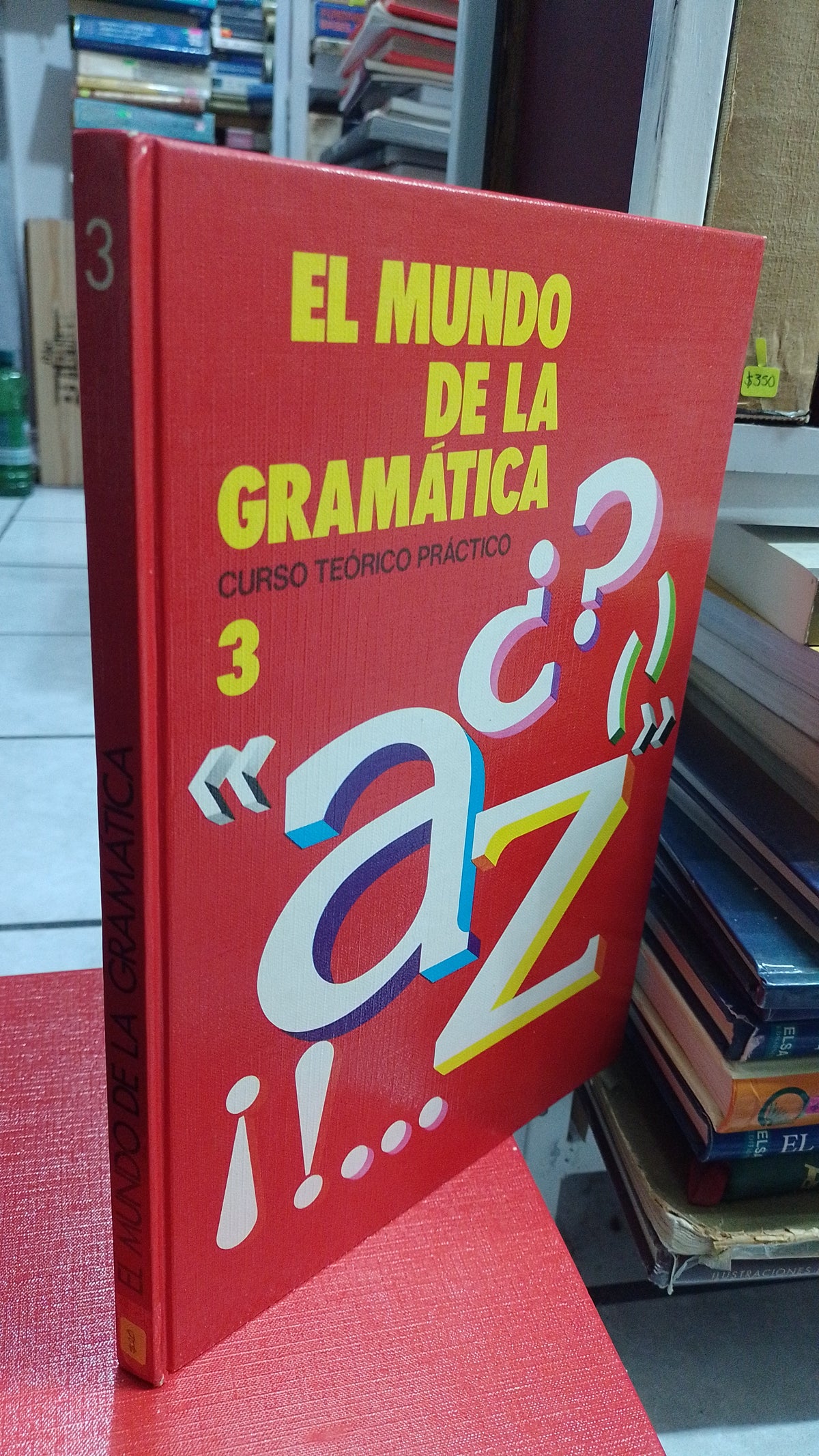 EL MUNDO DE LA GRAMATICA CURSO TEORICO PRACTICO 3 POR LUIS ROBERTO BARONE USADO EDUCACION JUAREZ 507