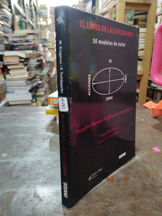 EL LIBRO DE LA DECISIONES POR M. KROGERUS R. TSCHAPPELER USADO SUPERACION PERSONAL ALDAMA