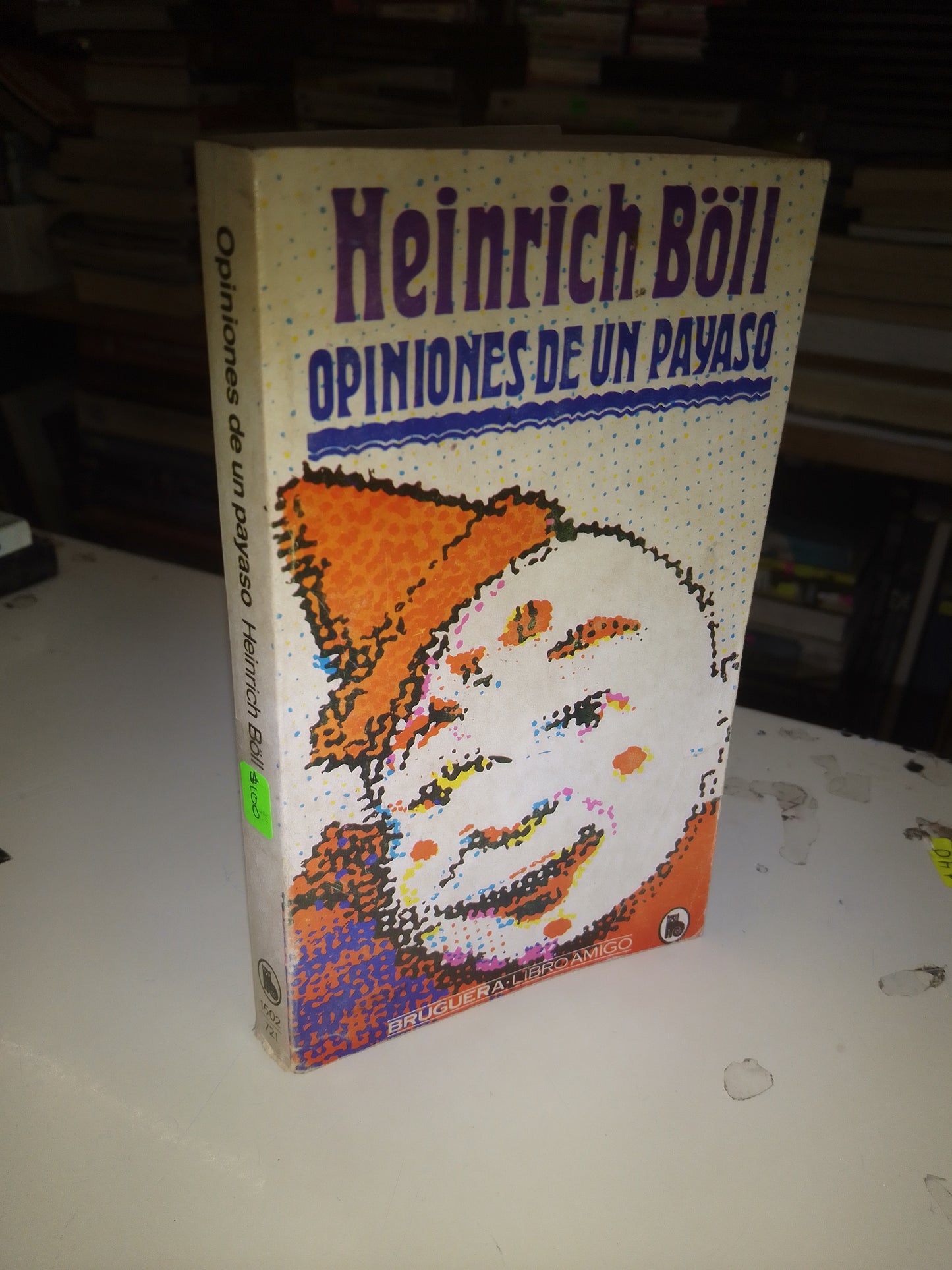 OPINIONES DE UN PAYASO POR HEINRICH BOLL USADO NOVELA LITERARIO 207