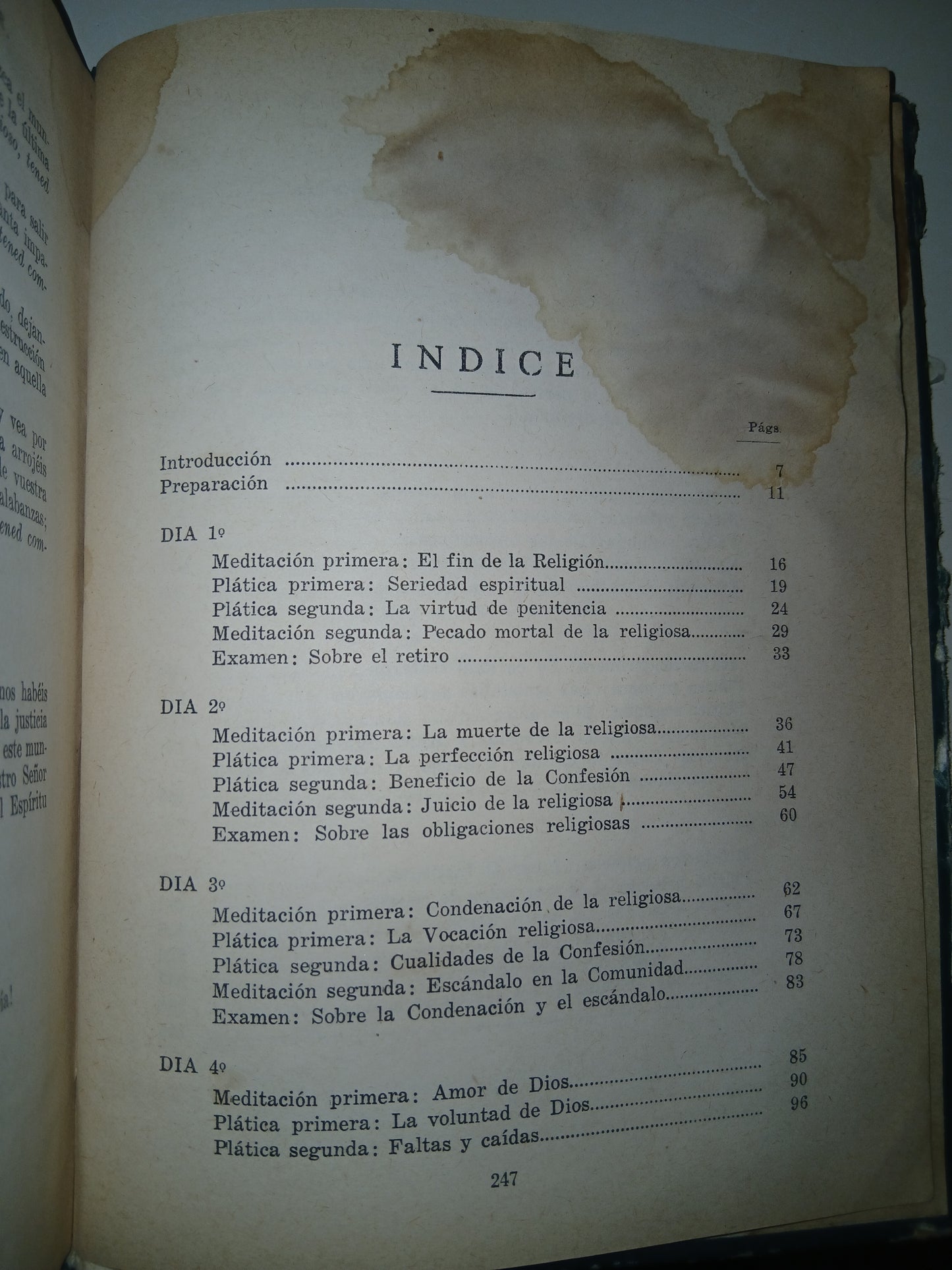 EJERCICIOS ESPIRITUALES A RELIGIOSAS POR MATÍAS MARTÍNEZ USADO RELIGIÓN LITERARIO 207