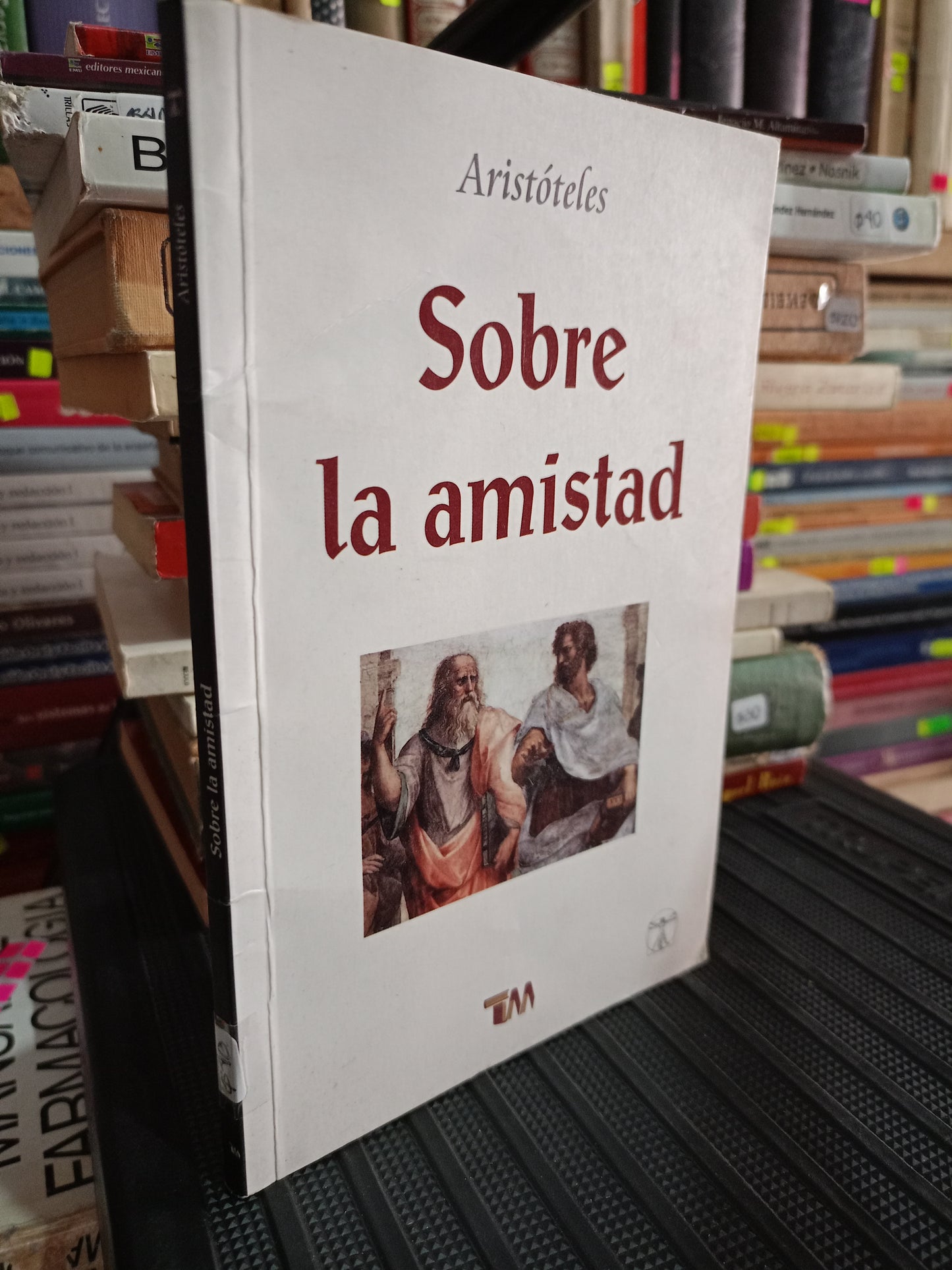 SOBRE LA AMISTAD POR ARISTÓTELES USADO SOCIOLOGÍA LITERARIO 305