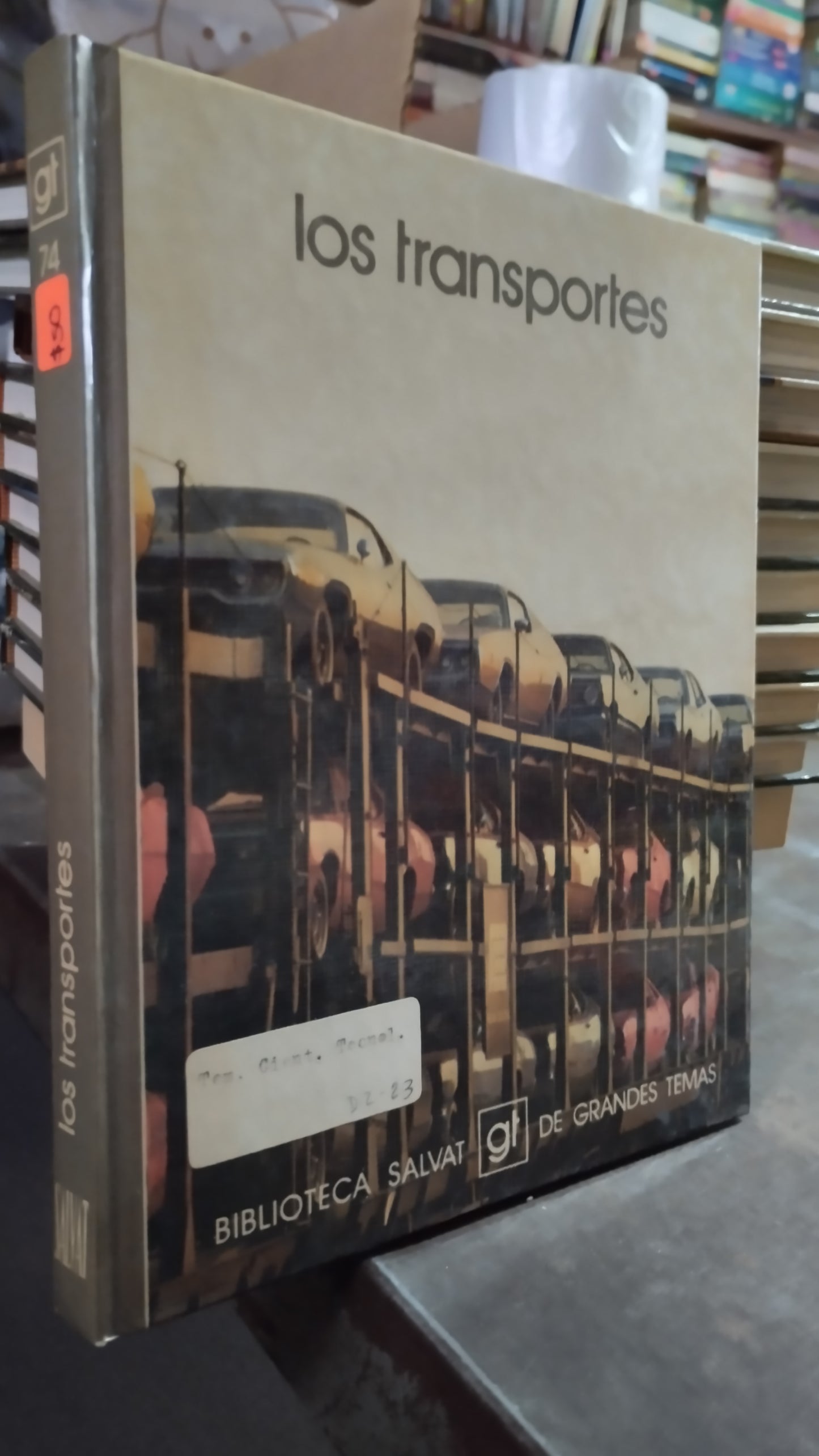 LOS TRANSPORTES POR BIBLIOTECA SALVAT LIBRO USADO CIENCIA ALDAMA