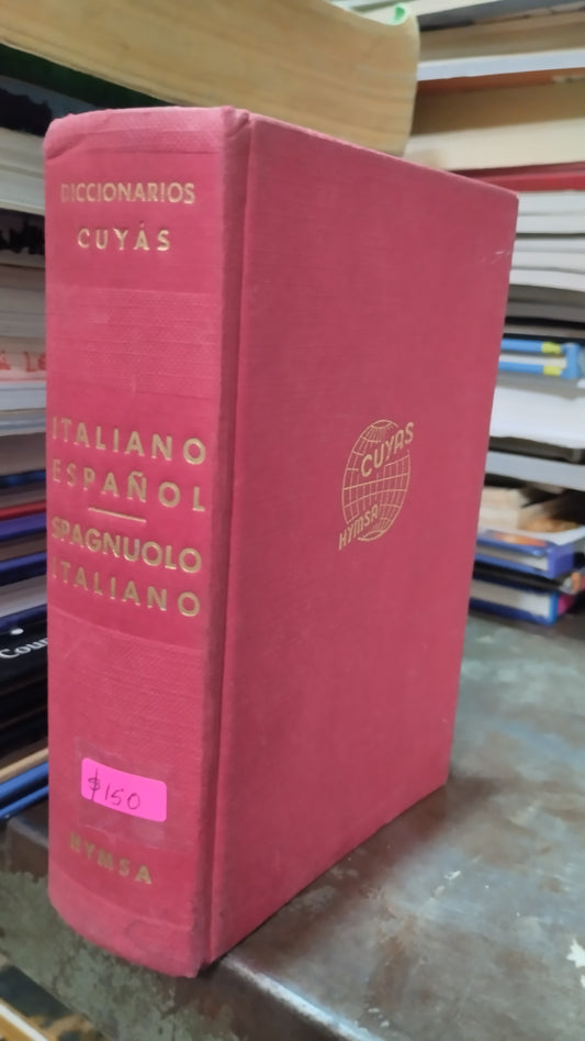 DICCIONARIO CUYAS ITALIANO ESPAÑOL LIBRO USADO IDIOMAS ALDAMA