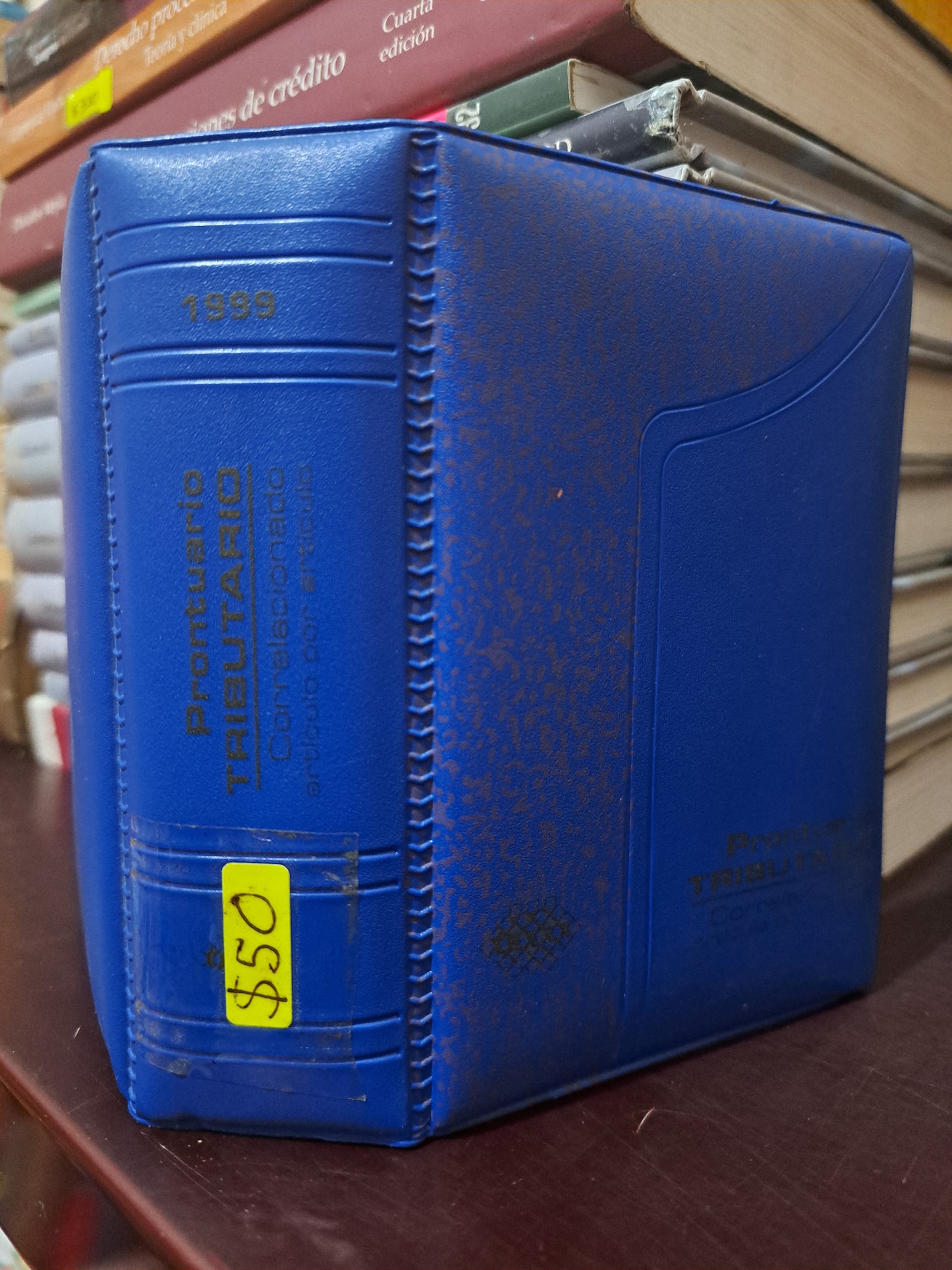 PRONTUARIO TRIBUTARIO 1999 CORRELACIONADO ARTÍCULO POR ARTÍCULO TAX EDITORES UNIDOS USADO DERECHO LITERARIO 305