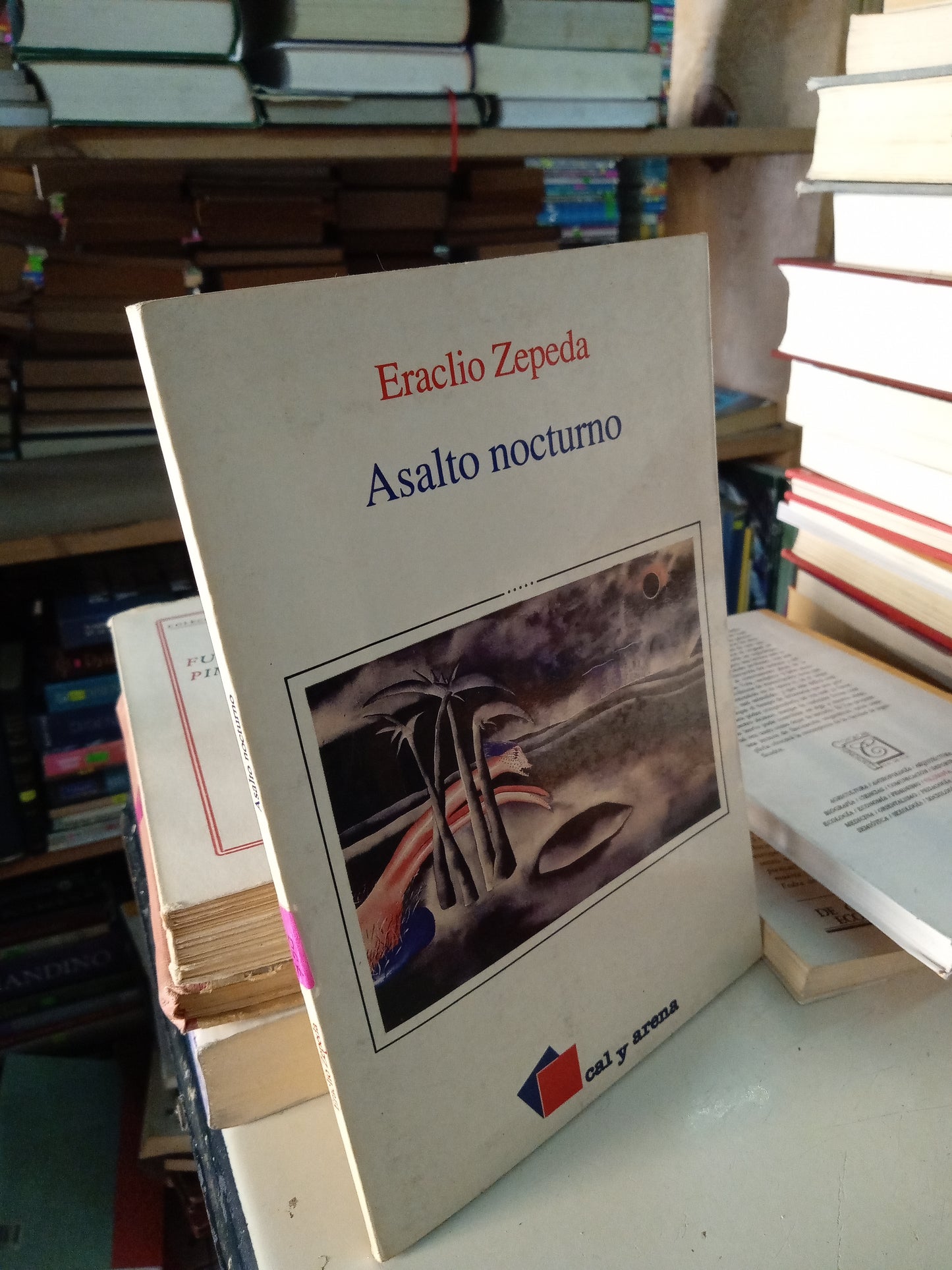 ASALTO NOCTURNO POR ERACLIO ZEPEDA USADO NOVELA LITERARIO 207