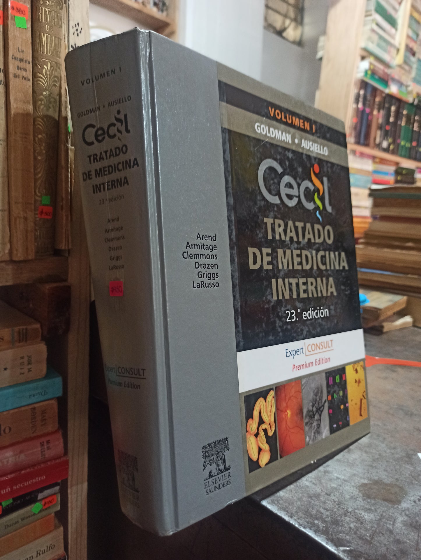 TRATADO DE MEDICINA INTERNA VOL. 1 POR VARIOS AUTORES USADO SALUD ALDAMA