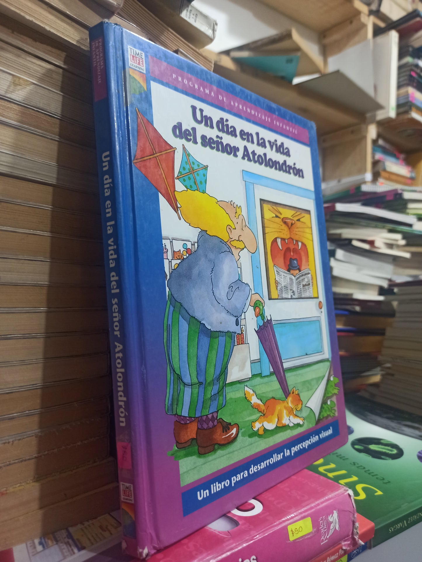 UN DIA EN LA VIDA DEL SEÑOR ATOLNDRON POR EDITORIAL TIME LIFE USADO INFANTILES JUÁREZ