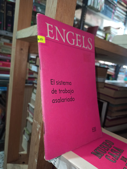 EL SISTEMA DE TRABAJO POR F. ENGELS USADO SOCIOLOGIA ALDAMA