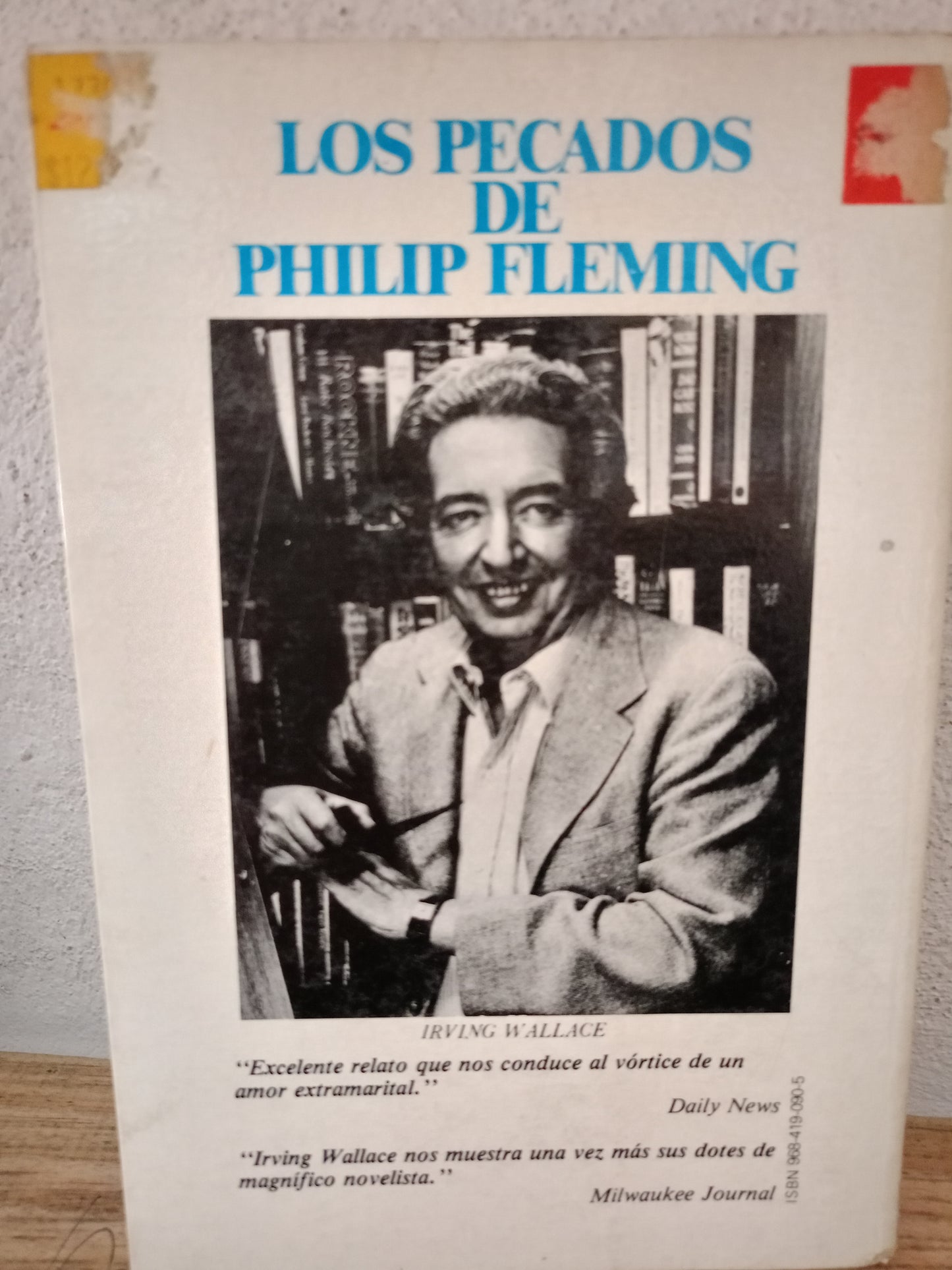 LOS PECADOS DE PHILIP FLEMING USADO NOVELA LITERARIO 305