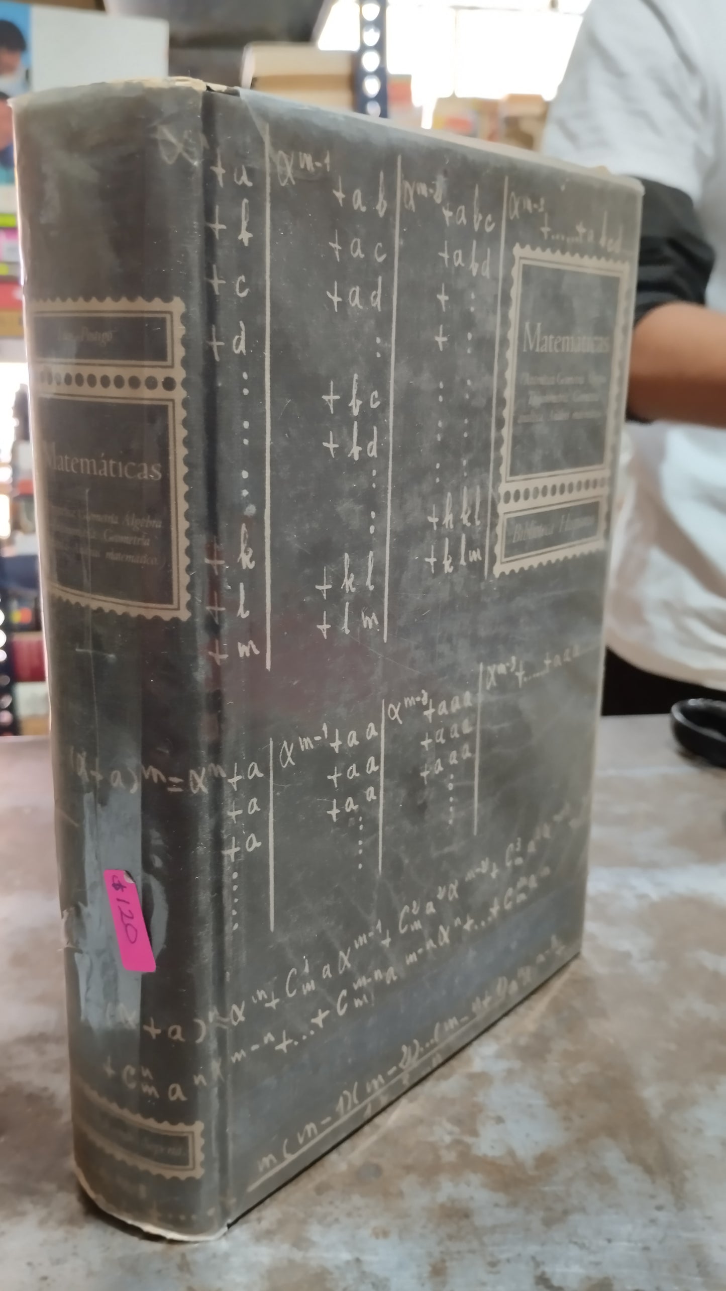 MATEMATICAS POR BIBLIOTECA HISPANIA LIBRO USADO MATEMATICAS ALDAMA