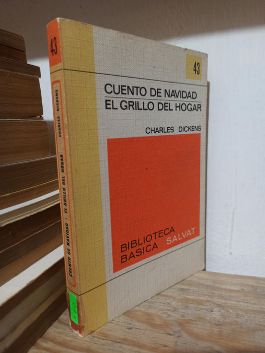 CUENTO DE NAVIDAD EL GRILLO DEL HOGAR POR CHARLES DICKENS USADO NOVELAS JUÁREZ