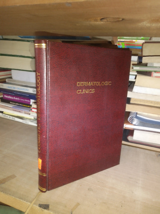 COSMETIC DERMATOLOGY: DERMATOLOGIC CLINICS POR JAMES BERNARD PINSKI Y KEVIN S. PINSKI USADO MEDICINA LITERARIO 207