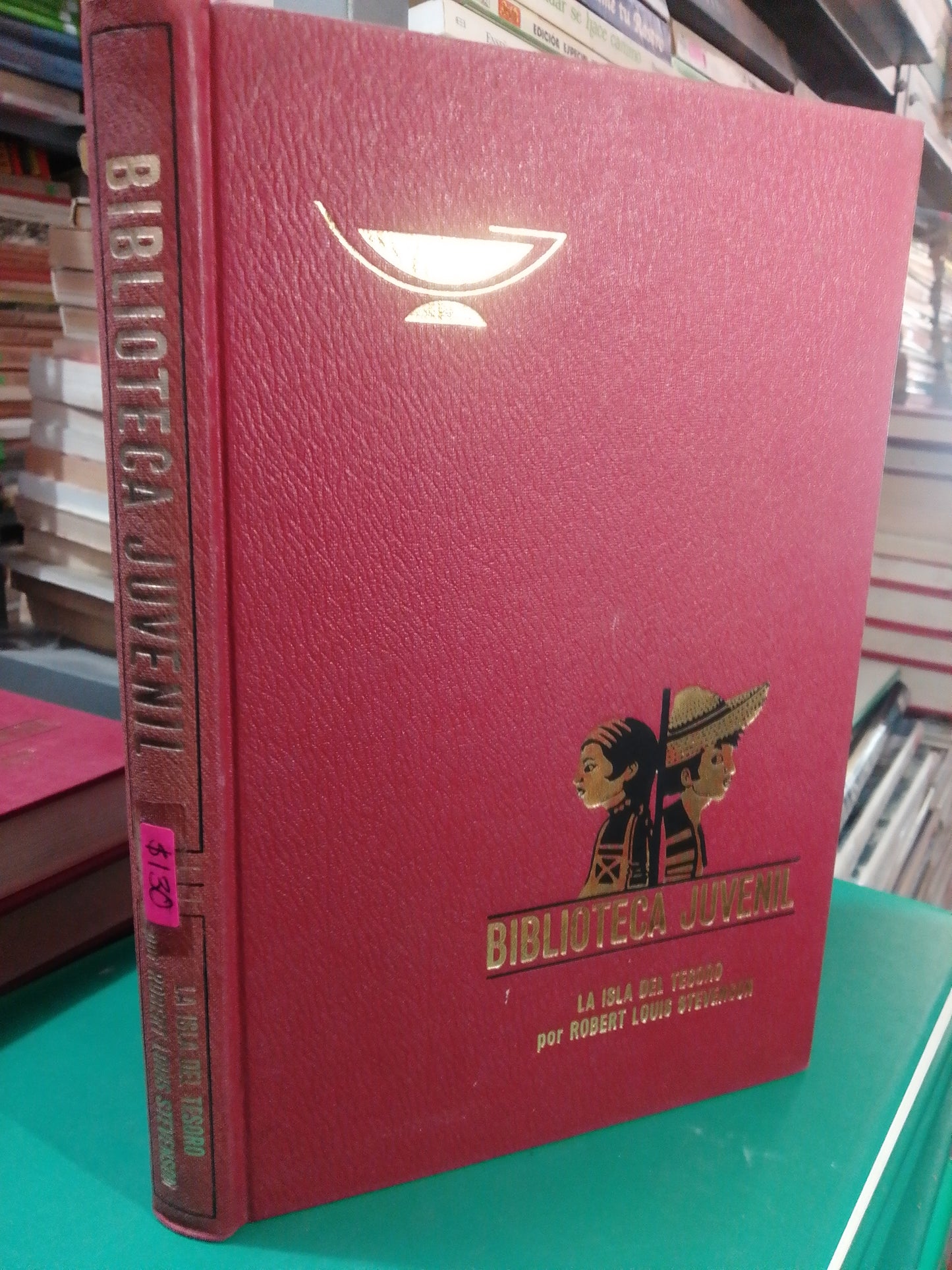 LA ISLA DEL TESORO POR ROBERT LOUIS STEVENSON USADO NOVELA JUAREZ