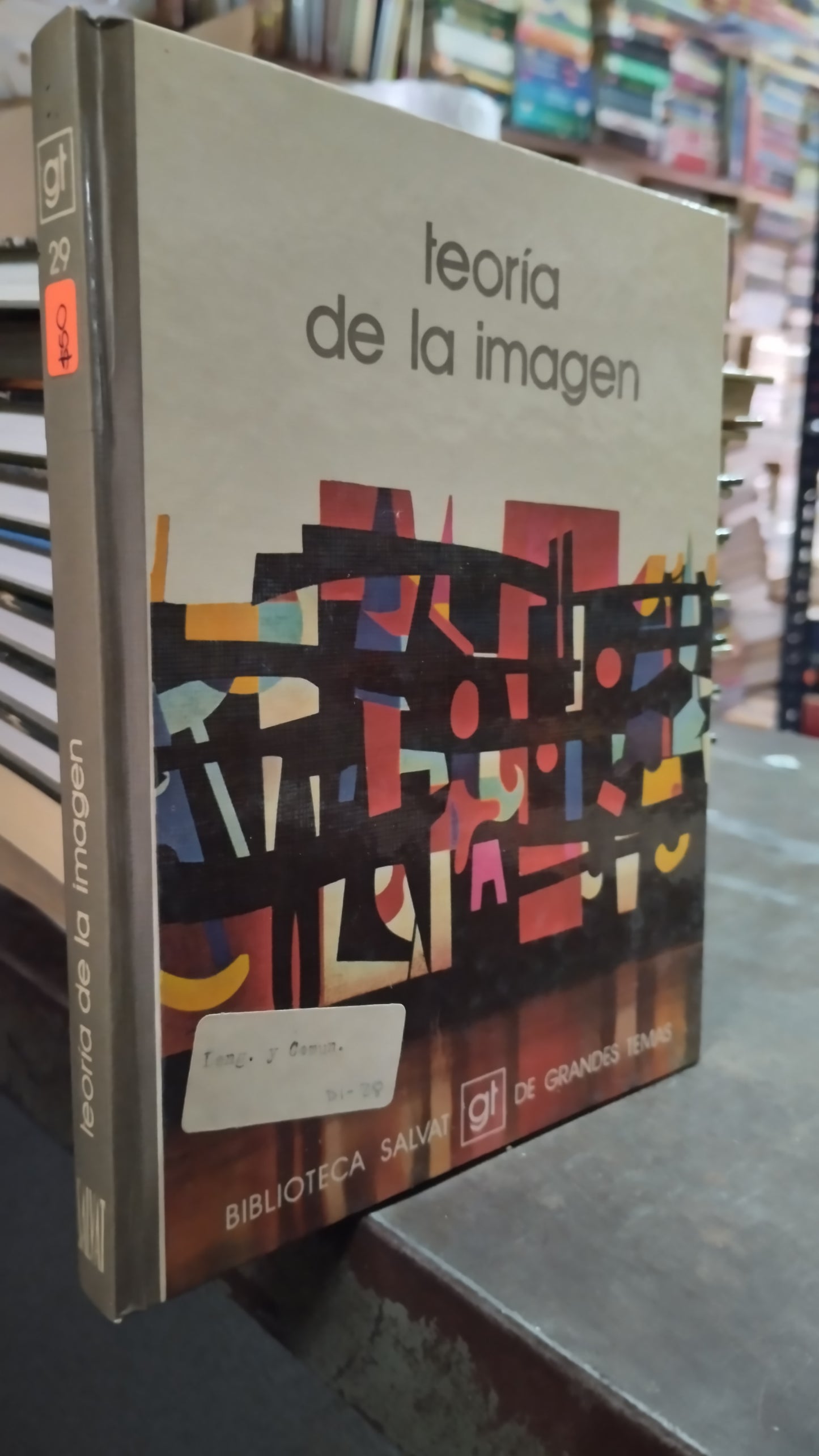 TEORIA DE LA IMAGEN POR BIBLIOTECA SALVAT LIBRO USADO CIENCIA ALDAMA