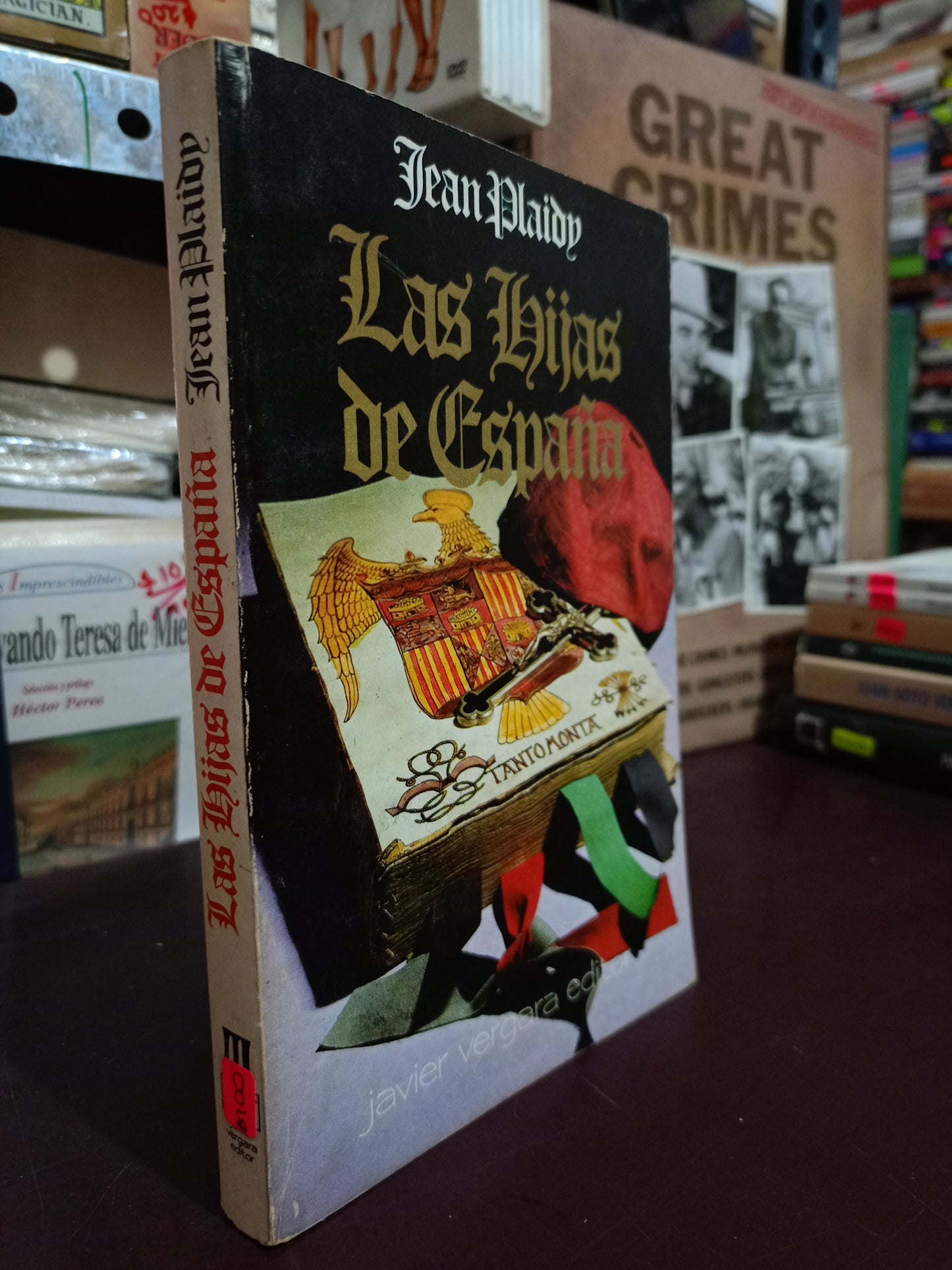 LAS HIJAS DE ESPAÑA POR JEAN PLAIDY USADO NOVELA LITERARIO 305