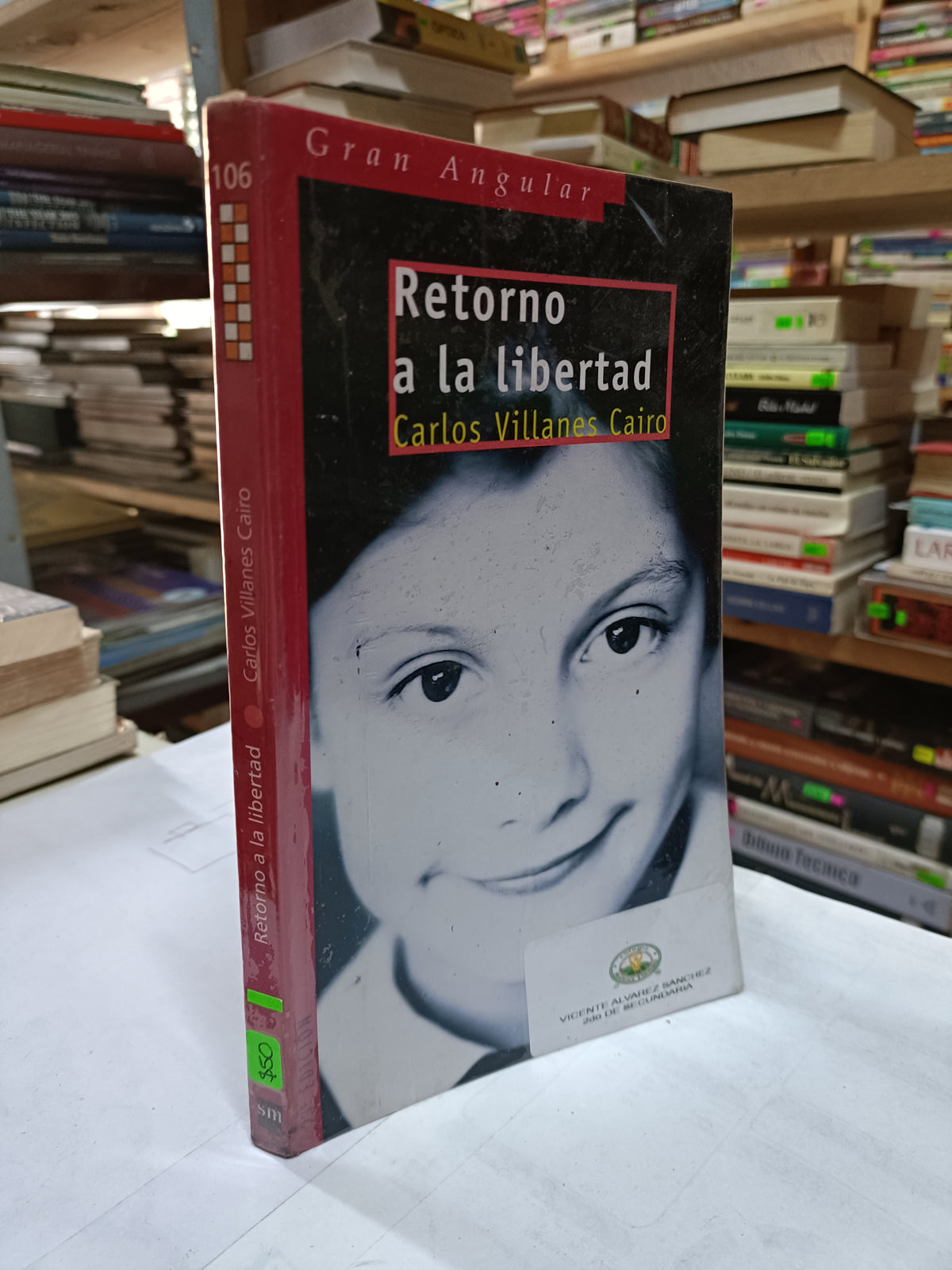 RETORNO A LA LIBERTAD POR CARLOS VILLANES CAIRO USADO NOVELA LITERARIO 207