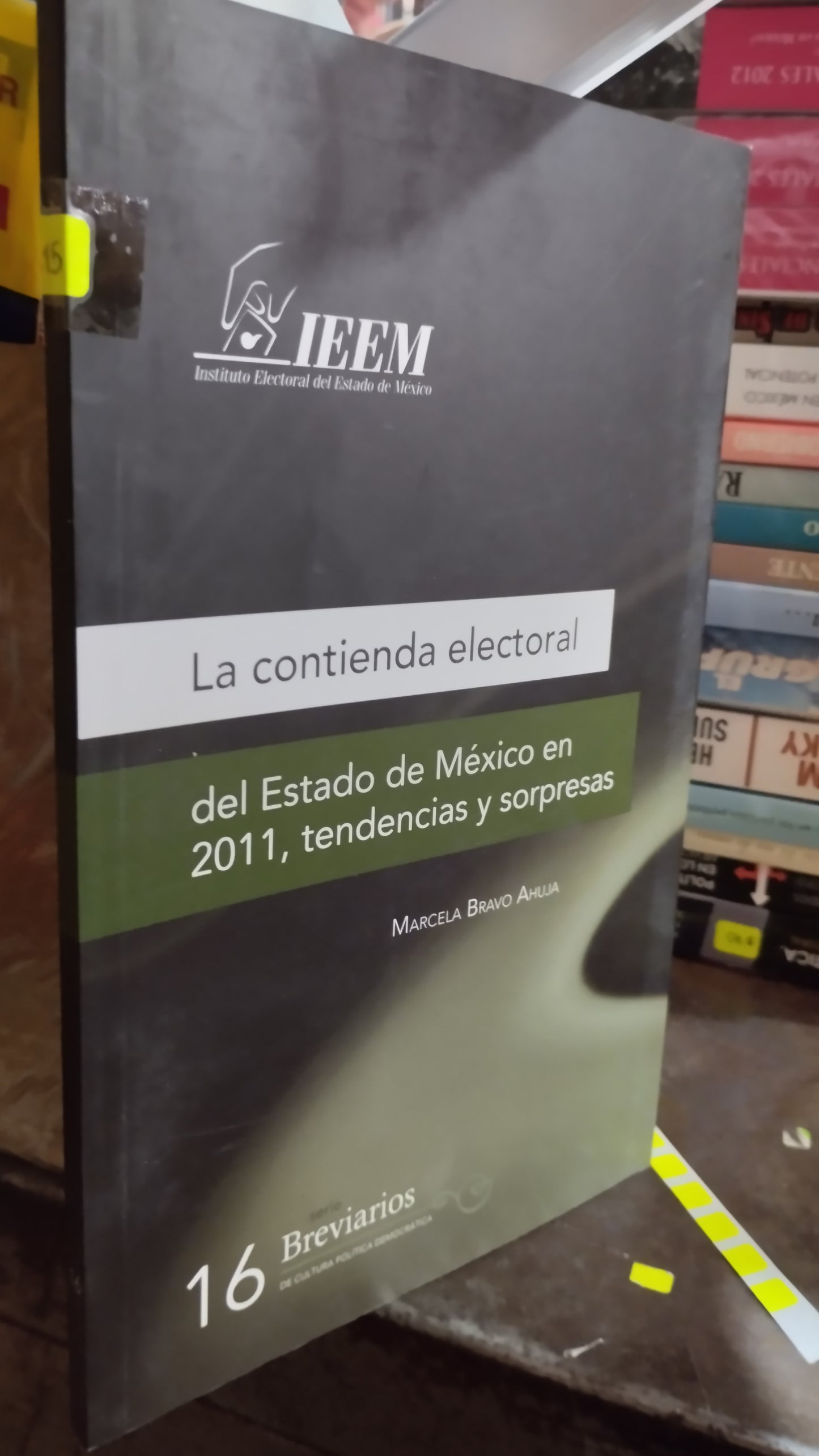 LA CONTIENDA ELECTORAL POR MARCELA BRAVO AHUJA LIBRO USADO POLITICA ALDAMA