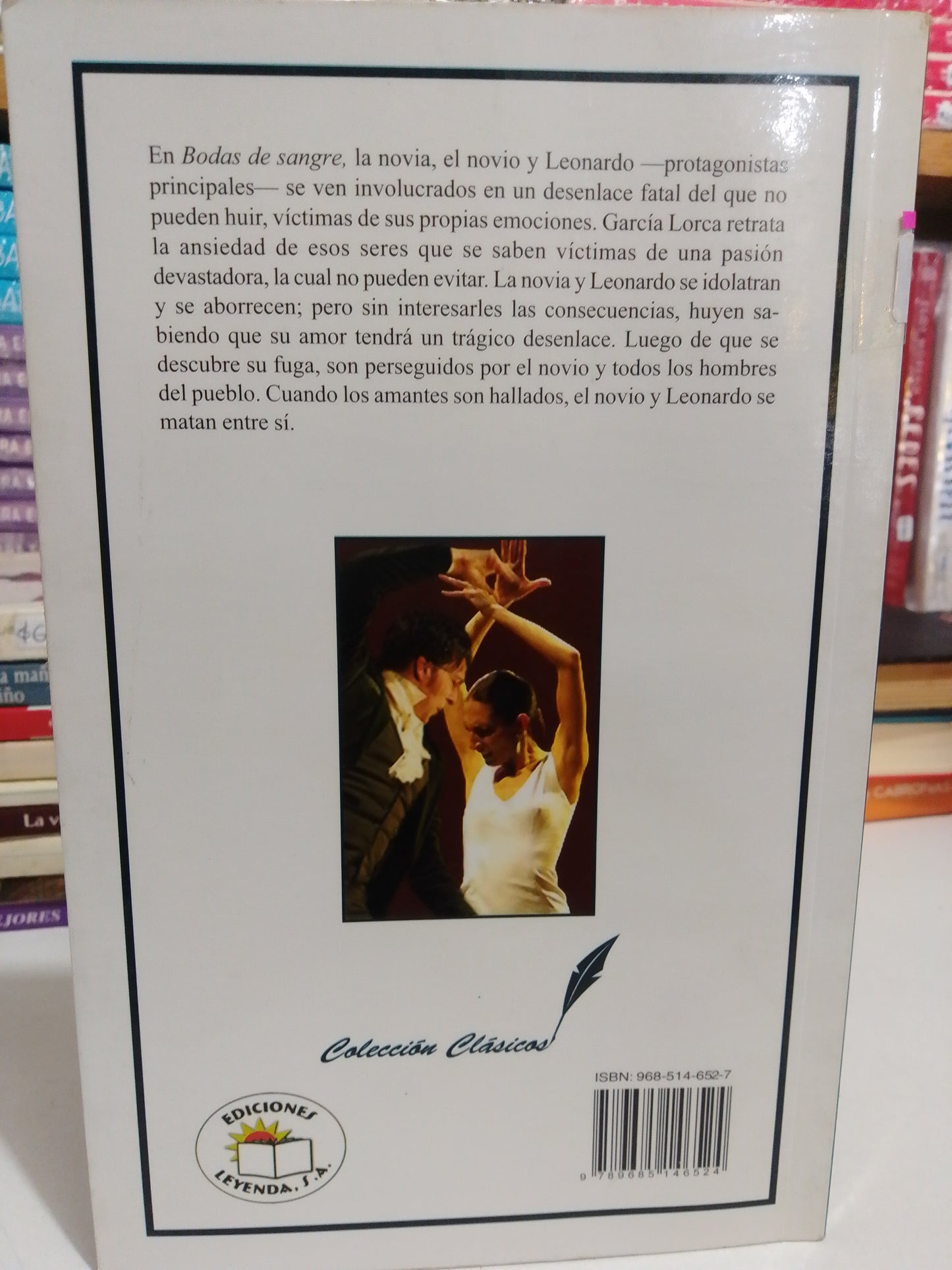 BODAS DE SANGRE POR FEDERICO GARCÍA LORCA USADO NOVELAS JUAREZ