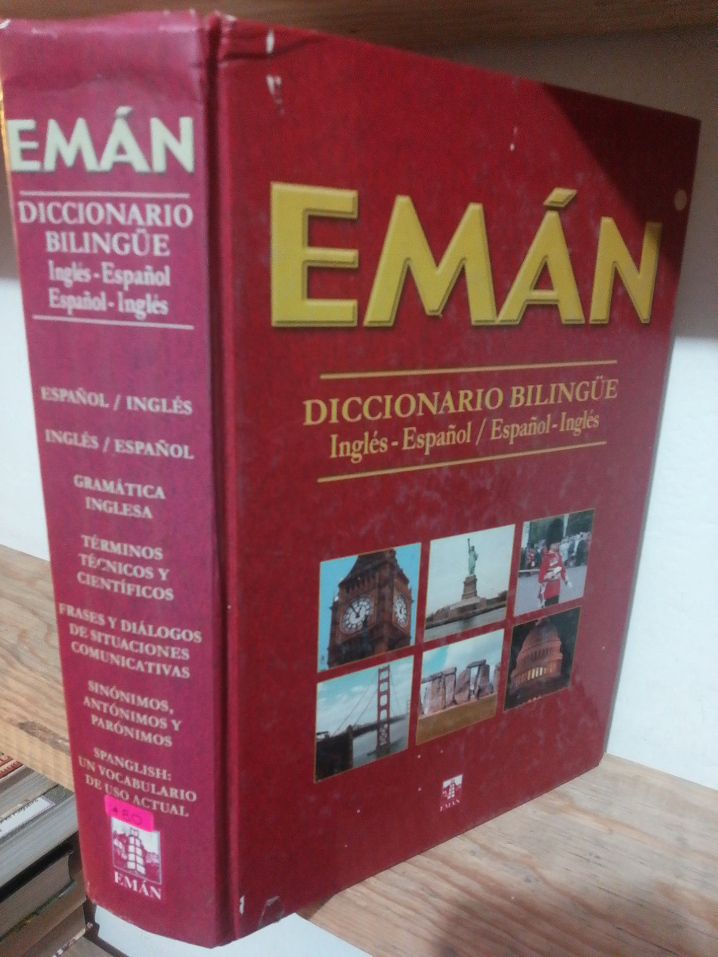 EMAN DICCIONARIO BILINGUE INGLES ESPAÑOL USADO IDIOMAS JUAREZ