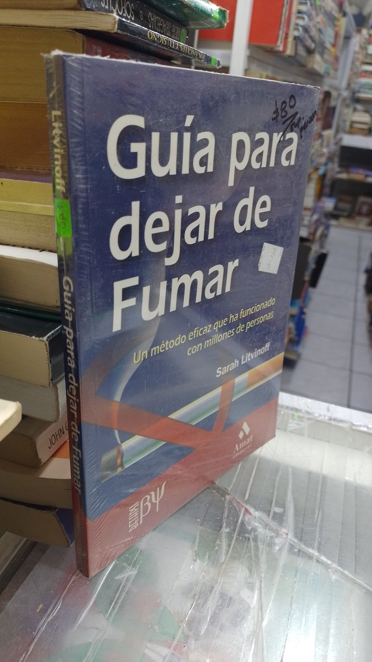 GUIA PARA DEJAR DE FUMAR POR SARAH LITVINOFF USADO SUPERACION PERSONAL INSTITUTO LITERATIO 207